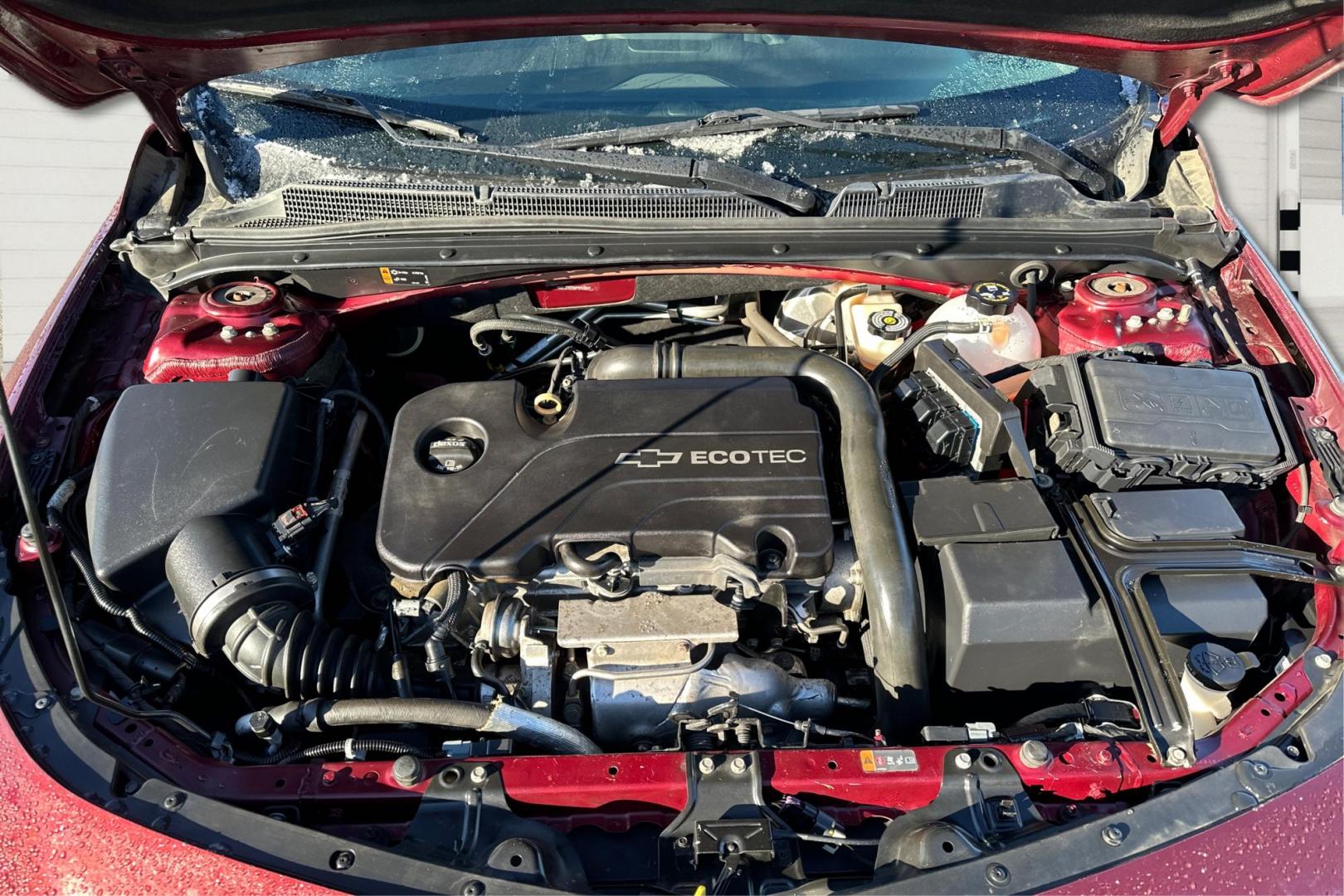 2016 Red Chevrolet Malibu 1LT (1G1ZE5ST8GF) with an 1.5L L4 DOHC 16V engine, 6A transmission, located at 7755 State Street, Midvale, UT, 84047, (801) 753-9063, 40.610329, -111.890656 - Photo#10