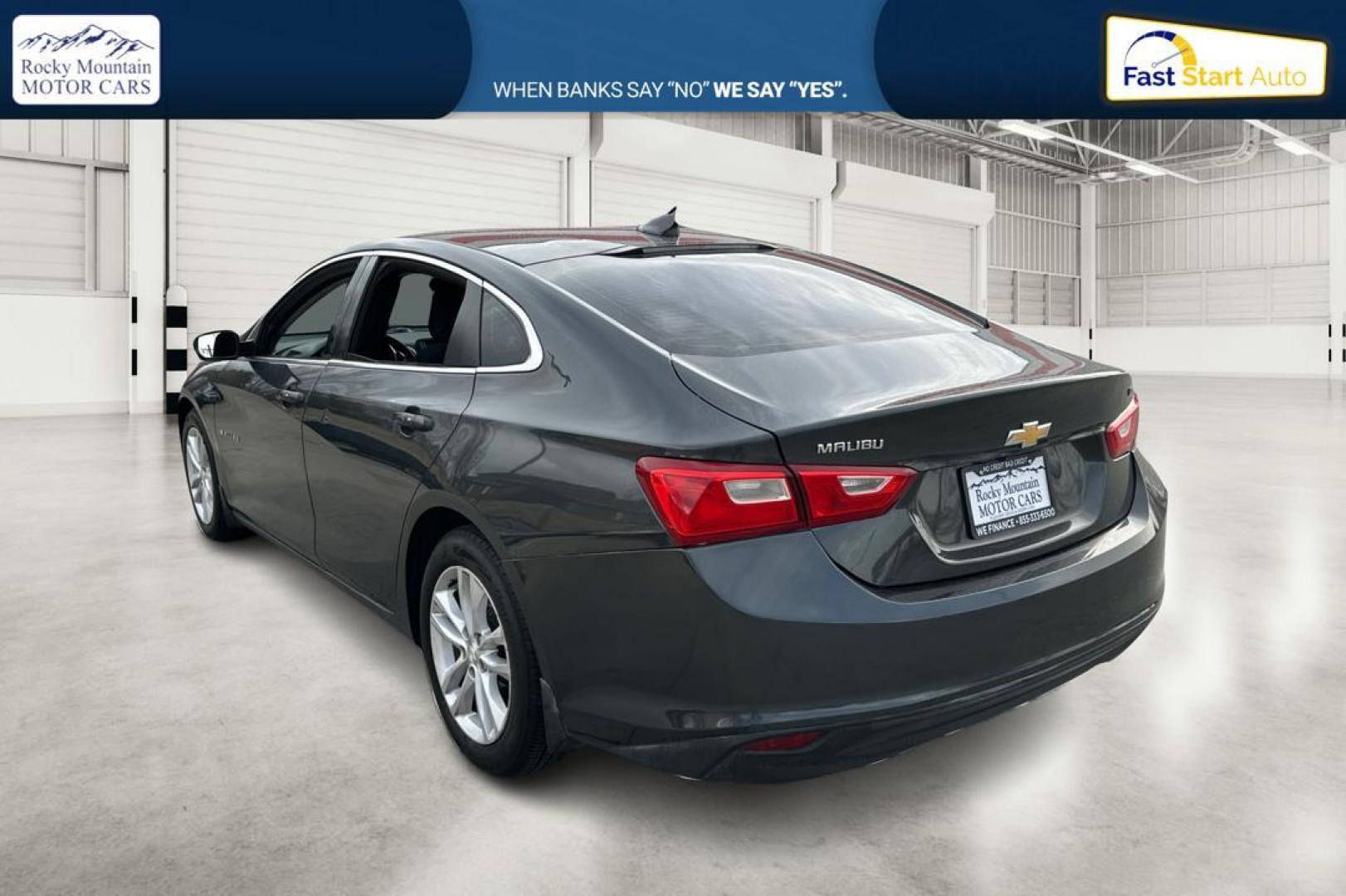 2016 Gray Chevrolet Malibu 1LT (1G1ZE5ST2GF) with an 1.5L L4 DOHC 16V engine, 6A transmission, located at 767 S State Road, Pleasant Grove, UT, 84062, (801) 785-1058, 40.354839, -111.736687 - Photo#5