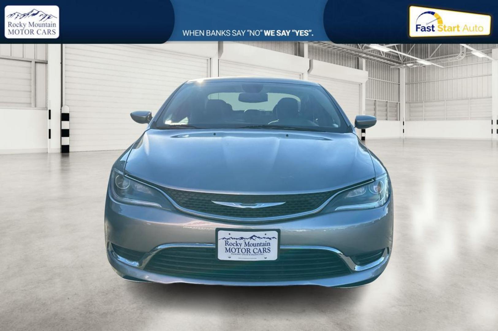 2016 Silver Chrysler 200 Limited (1C3CCCAB8GN) with an 2.4L L4 DOHC 16V engine, 9A transmission, located at 7755 State Street, Midvale, UT, 84047, (801) 753-9063, 40.610329, -111.890656 - Photo#9