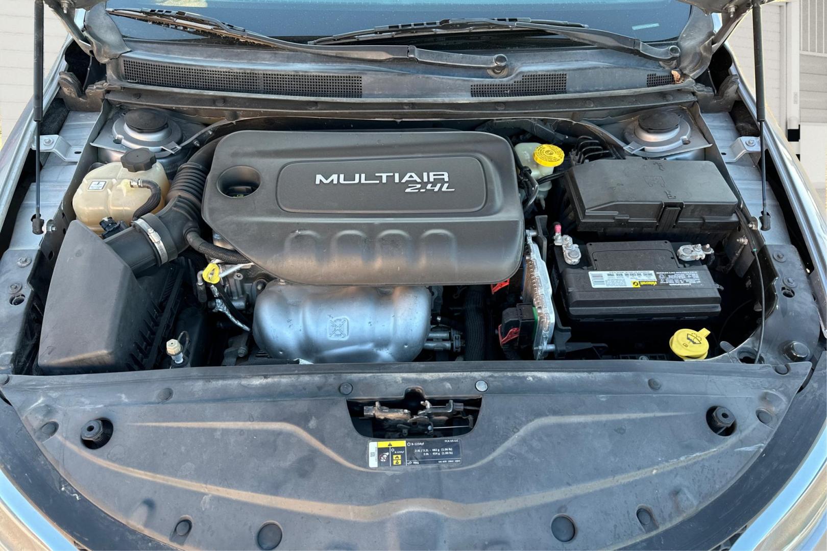 2016 Silver Chrysler 200 Limited (1C3CCCAB8GN) with an 2.4L L4 DOHC 16V engine, 9A transmission, located at 7755 State Street, Midvale, UT, 84047, (801) 753-9063, 40.610329, -111.890656 - Photo#10