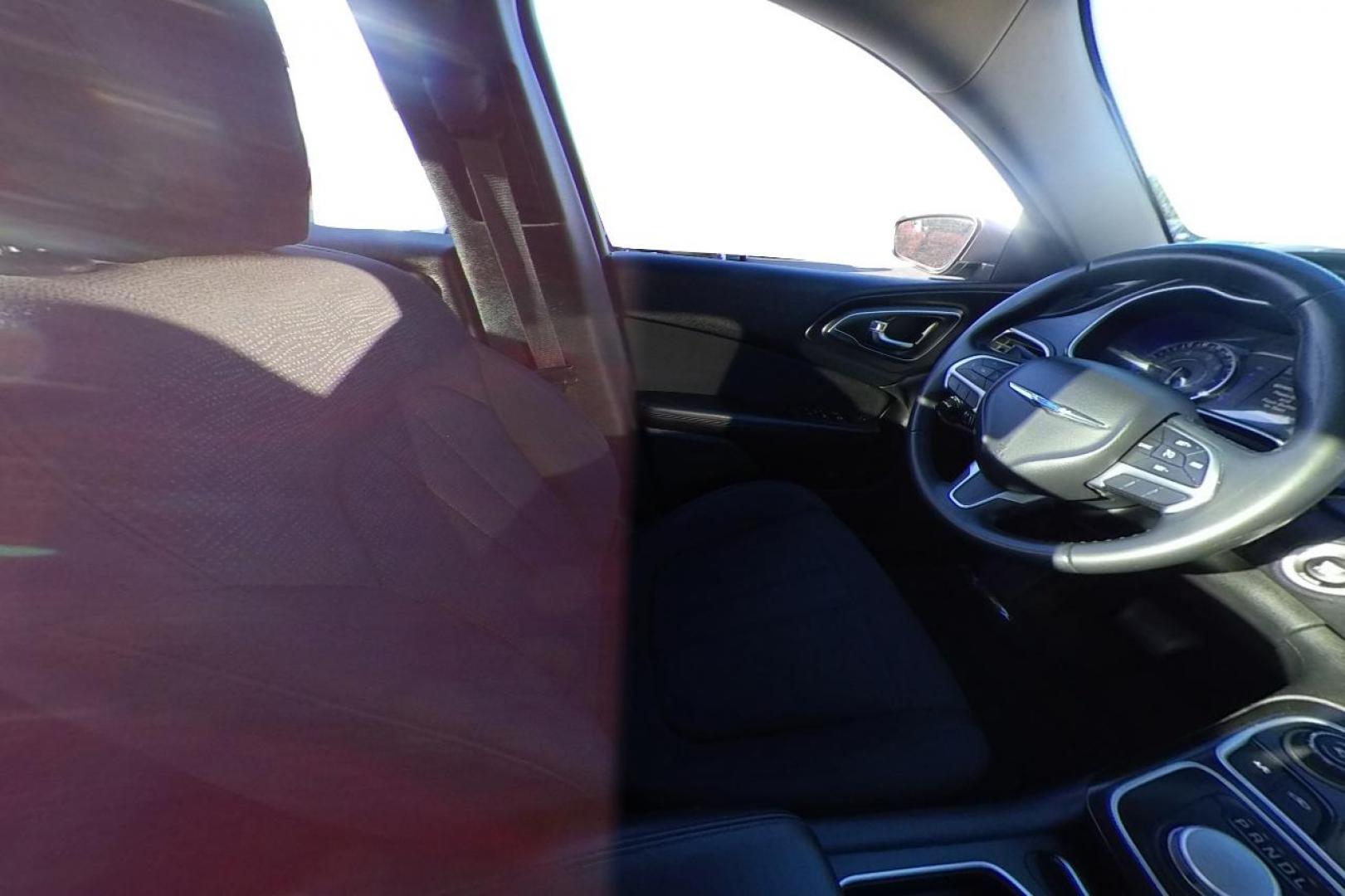 2016 Silver Chrysler 200 Limited (1C3CCCAB8GN) with an 2.4L L4 DOHC 16V engine, 9A transmission, located at 7755 State Street, Midvale, UT, 84047, (801) 753-9063, 40.610329, -111.890656 - Photo#17