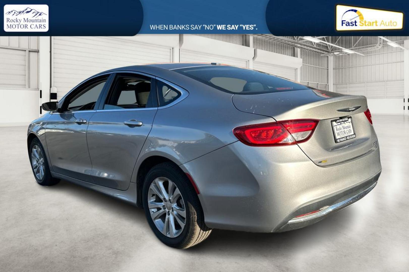 2016 Silver Chrysler 200 Limited (1C3CCCAB8GN) with an 2.4L L4 DOHC 16V engine, 9A transmission, located at 7755 State Street, Midvale, UT, 84047, (801) 753-9063, 40.610329, -111.890656 - Photo#5