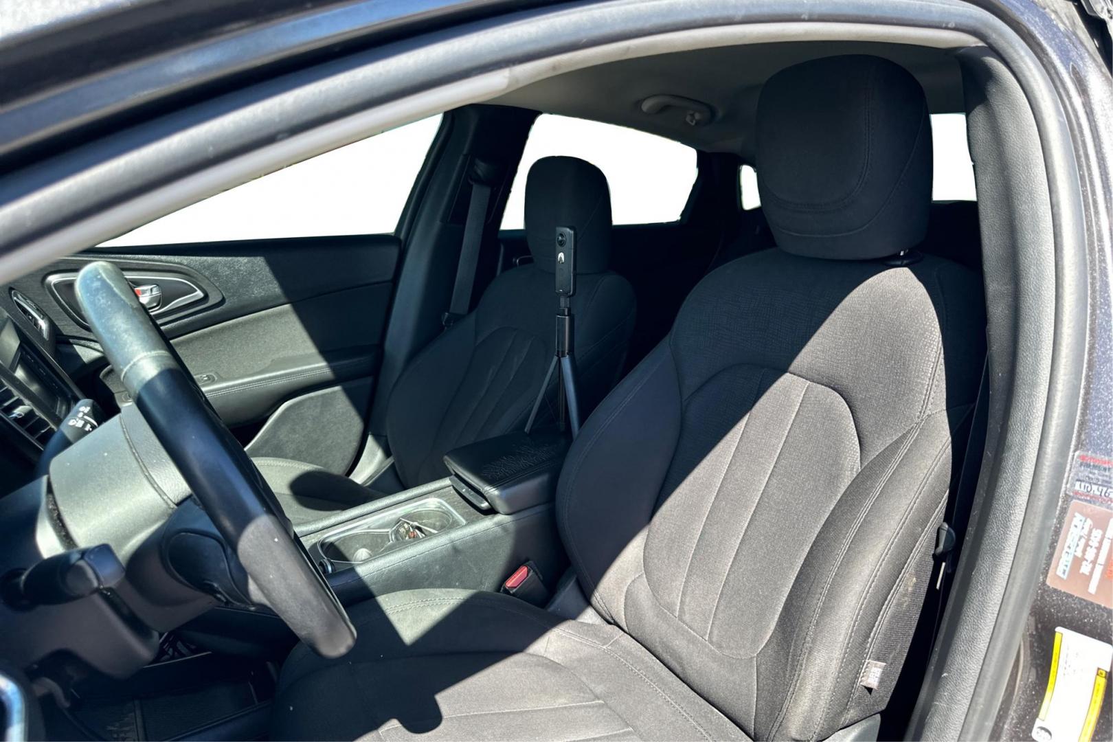2016 Gray Chrysler 200 Limited (1C3CCCABXGN) with an 2.4L L4 DOHC 16V engine, 9A transmission, located at 767 S State Road, Pleasant Grove, UT, 84062, (801) 785-1058, 40.354839, -111.736687 - Photo#14