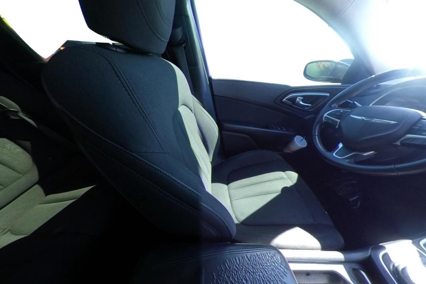 2016 Gray Chrysler 200 Limited (1C3CCCABXGN) with an 2.4L L4 DOHC 16V engine, 9A transmission, located at 767 S State Road, Pleasant Grove, UT, 84062, (801) 785-1058, 40.354839, -111.736687 - Photo#19