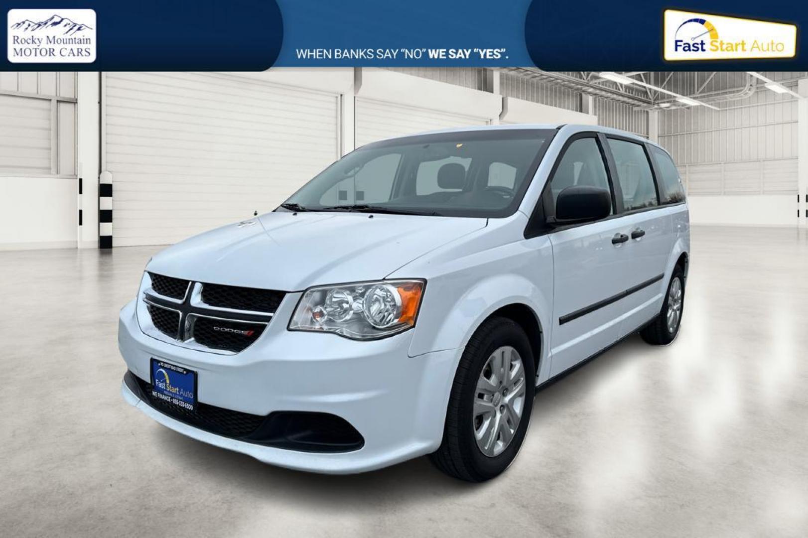 2016 White Dodge Grand Caravan SE (2C4RDGBGXGR) with an 3.6L V6 DOHC 24V engine, 6A transmission, located at 767 S State Road, Pleasant Grove, UT, 84062, (801) 785-1058, 40.354839, -111.736687 - Photo#8