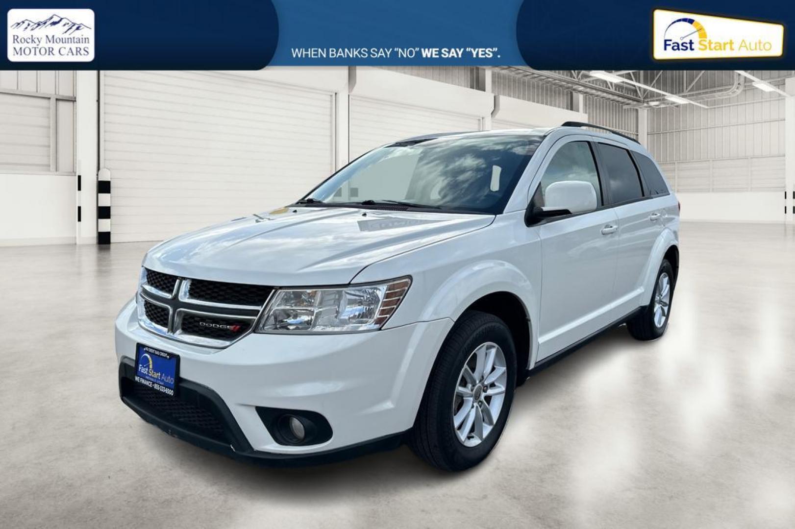 2016 White Dodge Journey SXT AWD (3C4PDDBG7GT) with an 3.6L V6 DOHC 24V engine, 6A transmission, located at 7755 State Street, Midvale, UT, 84047, (801) 753-9063, 40.610329, -111.890656 - Photo#8