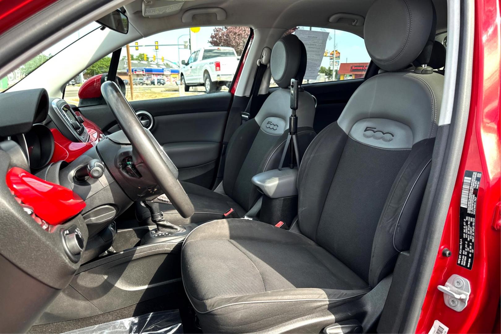 2016 Red Fiat 500x Easy (ZFBCFXBT3GP) with an 2.4L L4 engine, 9-Speed Automatic transmission, located at 7755 State Street, Midvale, UT, 84047, (801) 753-9063, 40.610329, -111.890656 - Photo#11