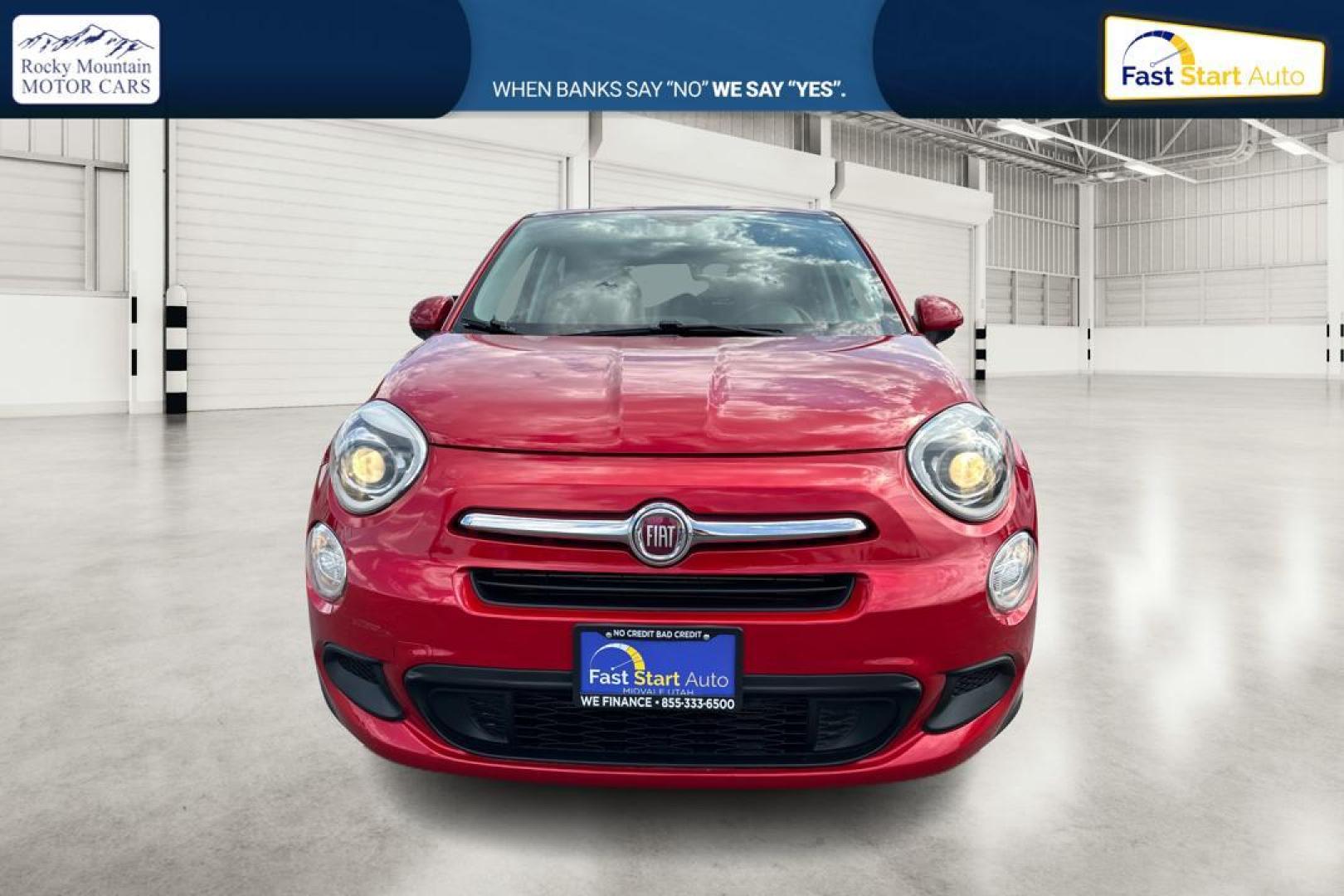 2016 Red Fiat 500x Easy (ZFBCFXBT3GP) with an 2.4L L4 engine, 9-Speed Automatic transmission, located at 7755 State Street, Midvale, UT, 84047, (801) 753-9063, 40.610329, -111.890656 - Photo#7