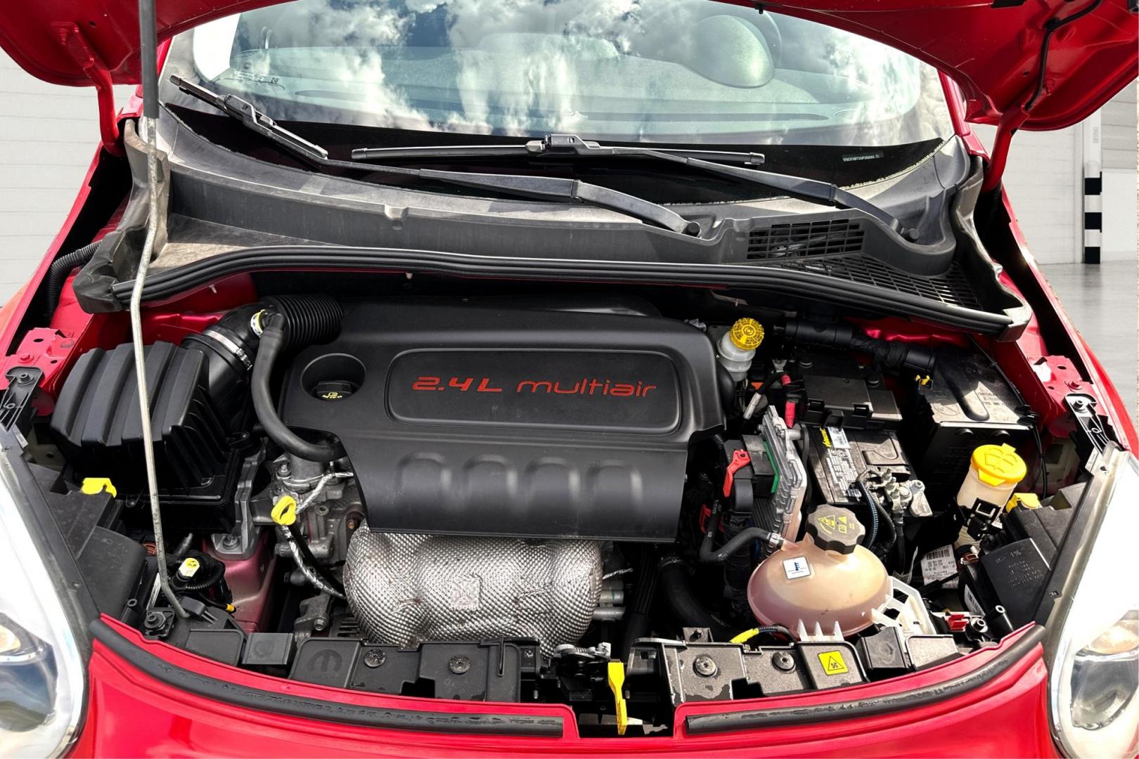 2016 Red Fiat 500x Easy (ZFBCFXBT3GP) with an 2.4L L4 engine, 9-Speed Automatic transmission, located at 7755 State Street, Midvale, UT, 84047, (801) 753-9063, 40.610329, -111.890656 - Photo#8