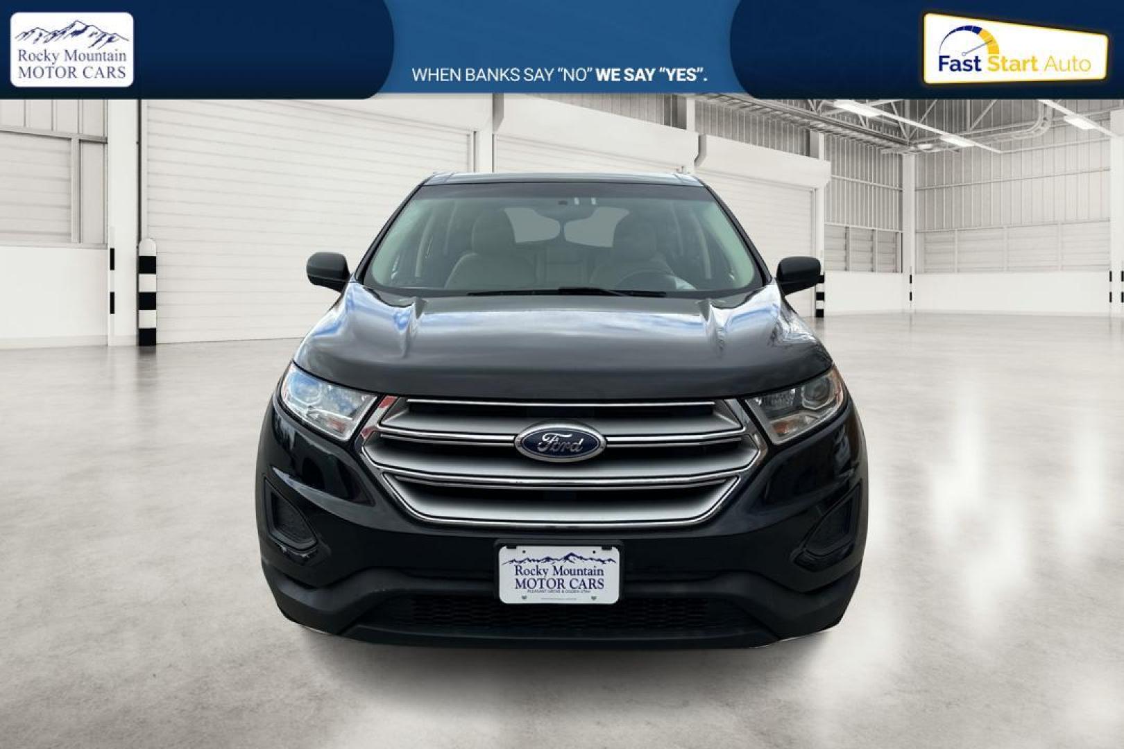 2016 Black Ford Edge SE FWD (2FMPK3G91GB) with an 2.0L L4 DOHC 16V engine, 6A transmission, located at 7755 State Street, Midvale, UT, 84047, (801) 753-9063, 40.610329, -111.890656 - Photo#9