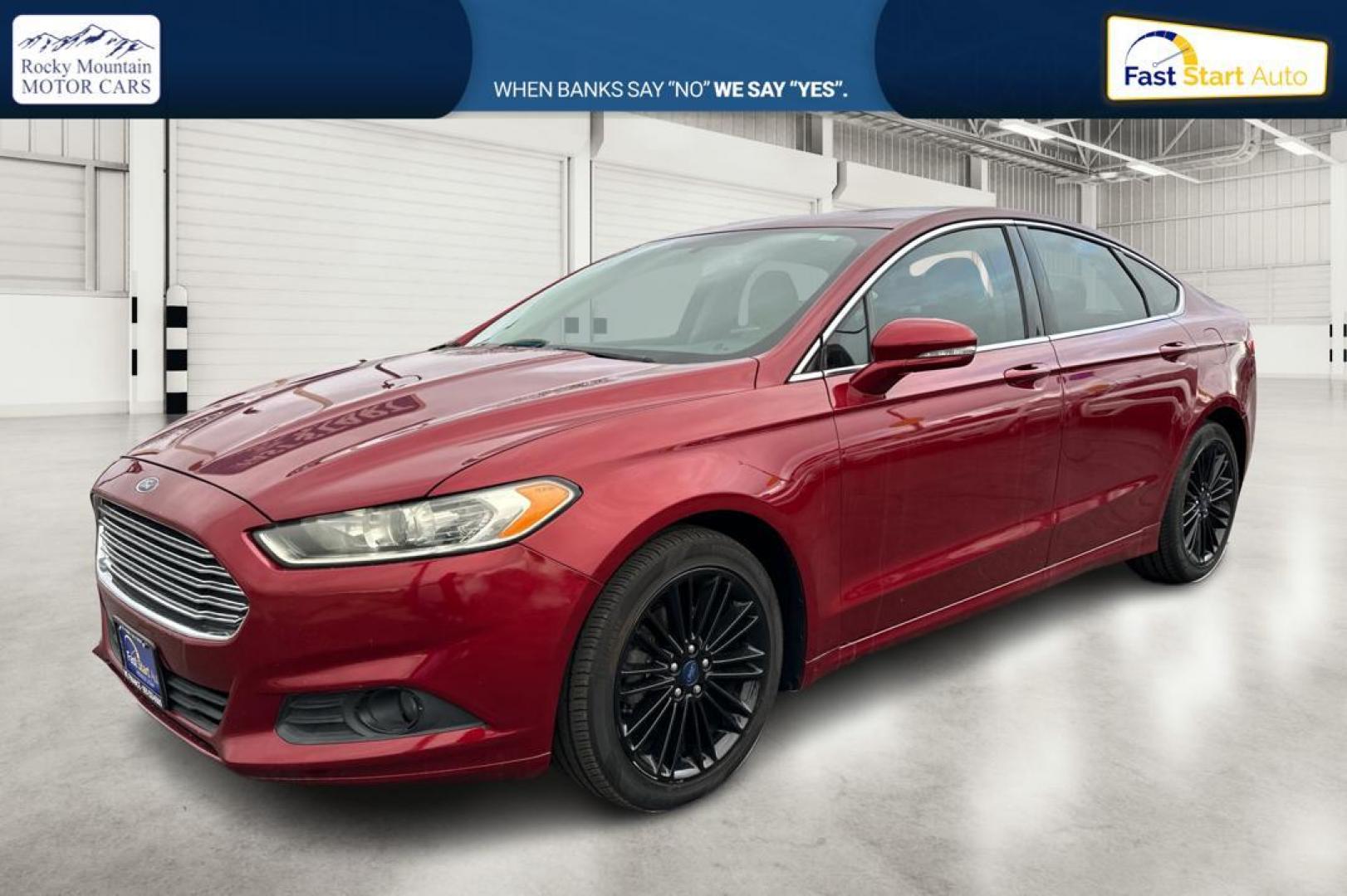 2016 Red Ford Fusion SE (1FA6P0HD4G5) with an 1.5L L4 DOHC 16V engine, 6-Speed Automatic transmission, located at 7755 State Street, Midvale, UT, 84047, (801) 753-9063, 40.610329, -111.890656 - Photo#8
