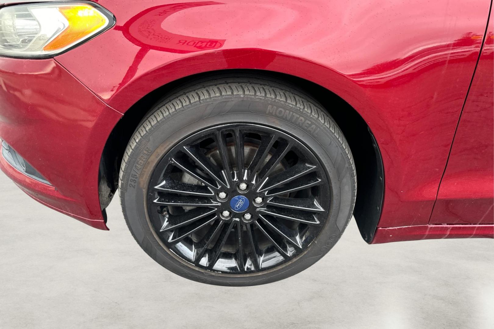 2016 Red Ford Fusion SE (1FA6P0HD4G5) with an 1.5L L4 DOHC 16V engine, 6-Speed Automatic transmission, located at 7755 State Street, Midvale, UT, 84047, (801) 753-9063, 40.610329, -111.890656 - Photo#12