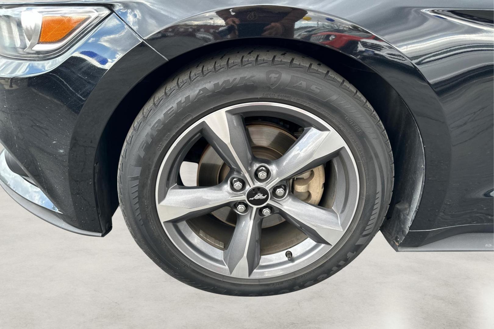2016 Black Ford Mustang V6 Coupe (1FA6P8AM6G5) with an 3.7L V6 DOHC 24V engine, Auto, 6-Spd SelectShift transmission, located at 7755 State Street, Midvale, UT, 84047, (801) 753-9063, 40.610329, -111.890656 - Photo#12