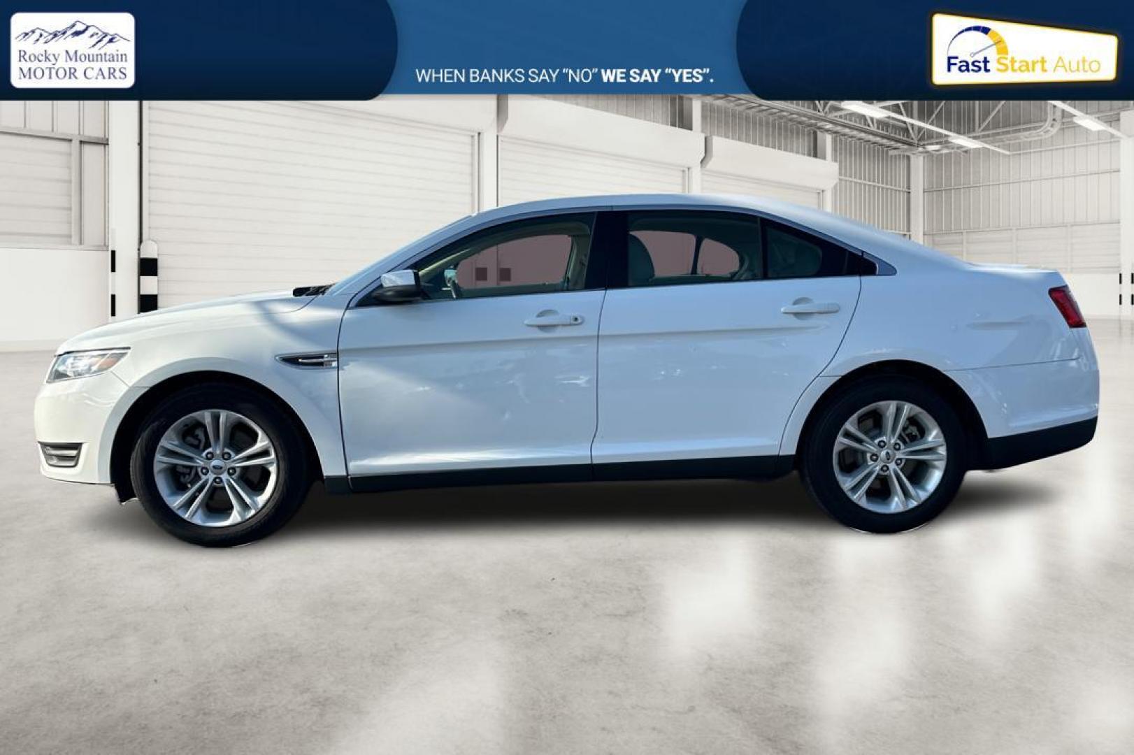 2016 White Ford Taurus SEL FWD (1FAHP2E83GG) with an 3.5L V6 DOHC 24V engine, 6A transmission, located at 7755 State Street, Midvale, UT, 84047, (801) 753-9063, 40.610329, -111.890656 - Photo#6