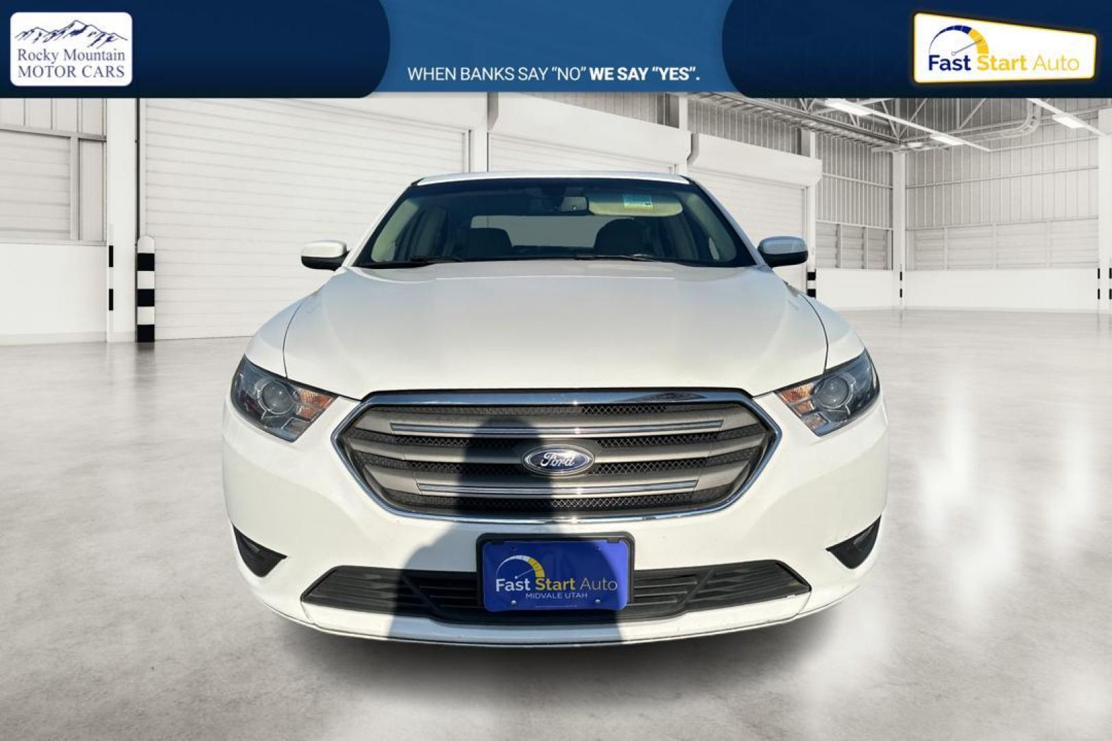 2016 White Ford Taurus SEL FWD (1FAHP2E83GG) with an 3.5L V6 DOHC 24V engine, 6A transmission, located at 7755 State Street, Midvale, UT, 84047, (801) 753-9063, 40.610329, -111.890656 - Photo#9