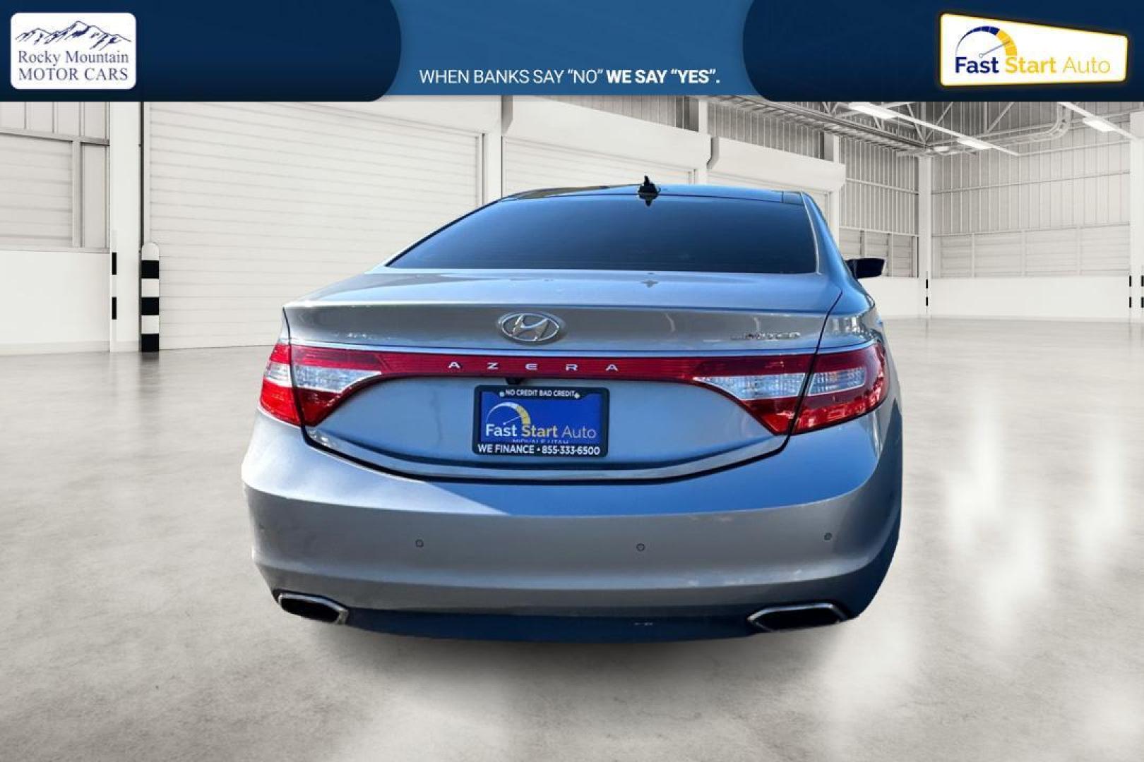 2016 Gray Hyundai Azera Limited (KMHFH4JG3GA) with an 3.3L V6 DOHC 24V engine, 6A transmission, located at 7755 State Street, Midvale, UT, 84047, (801) 753-9063, 40.610329, -111.890656 - Photo#4