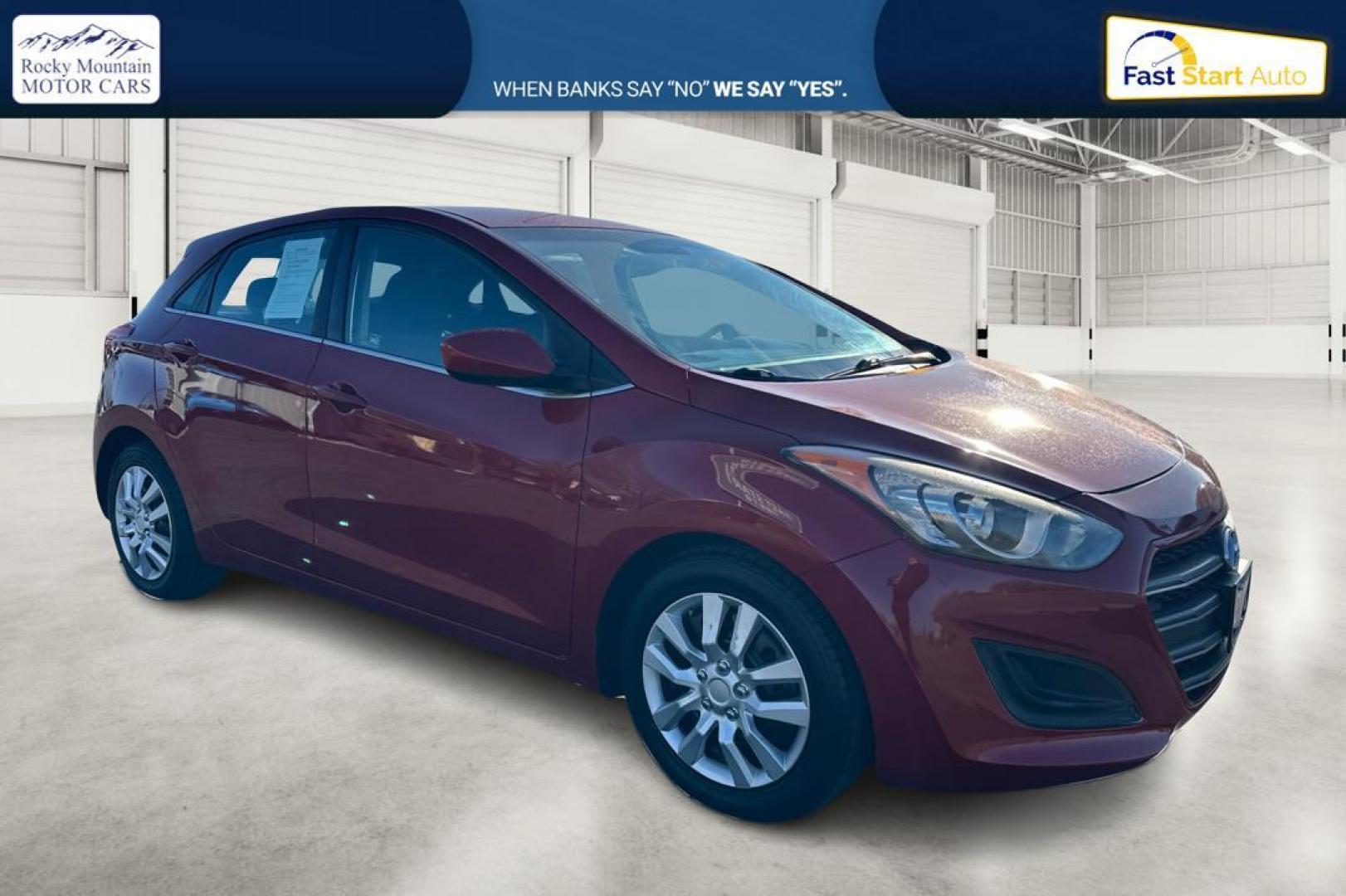 2016 Red Hyundai Elantra GT A/T (KMHD35LH0GU) with an 2.0L L4 16V DOHC engine, 6A transmission, located at 344 S Washington Blvd, Ogden, UT, 84404, (801) 399-1799, 41.255482, -111.970848 - Photo#0