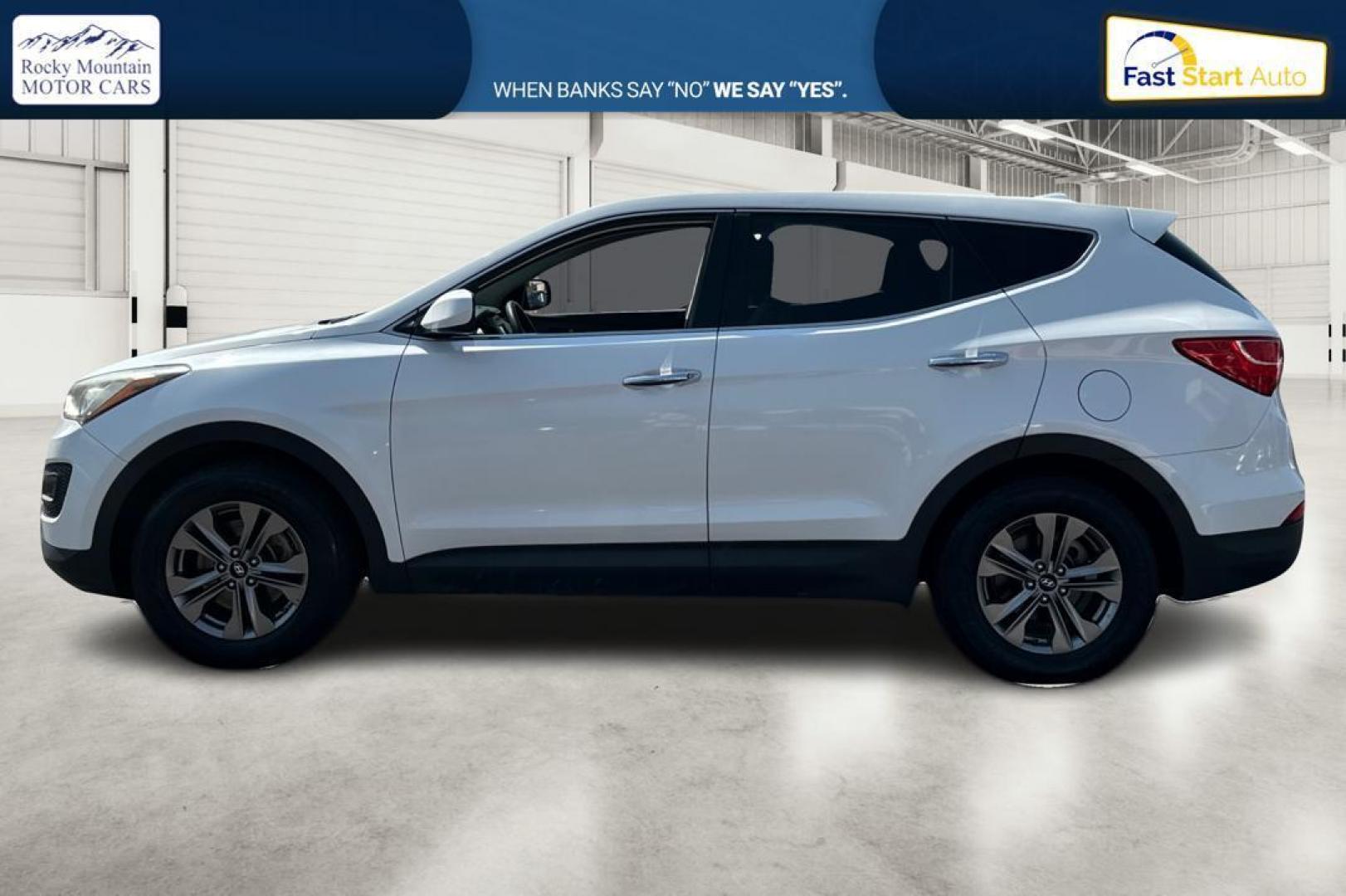 2016 White Hyundai Santa Fe Sport 2.4 FWD (5XYZT3LB3GG) with an 2.4L L4 DOHC 16V engine, 6-Speed Automatic transmission, located at 7755 State Street, Midvale, UT, 84047, (801) 753-9063, 40.610329, -111.890656 - Photo#6