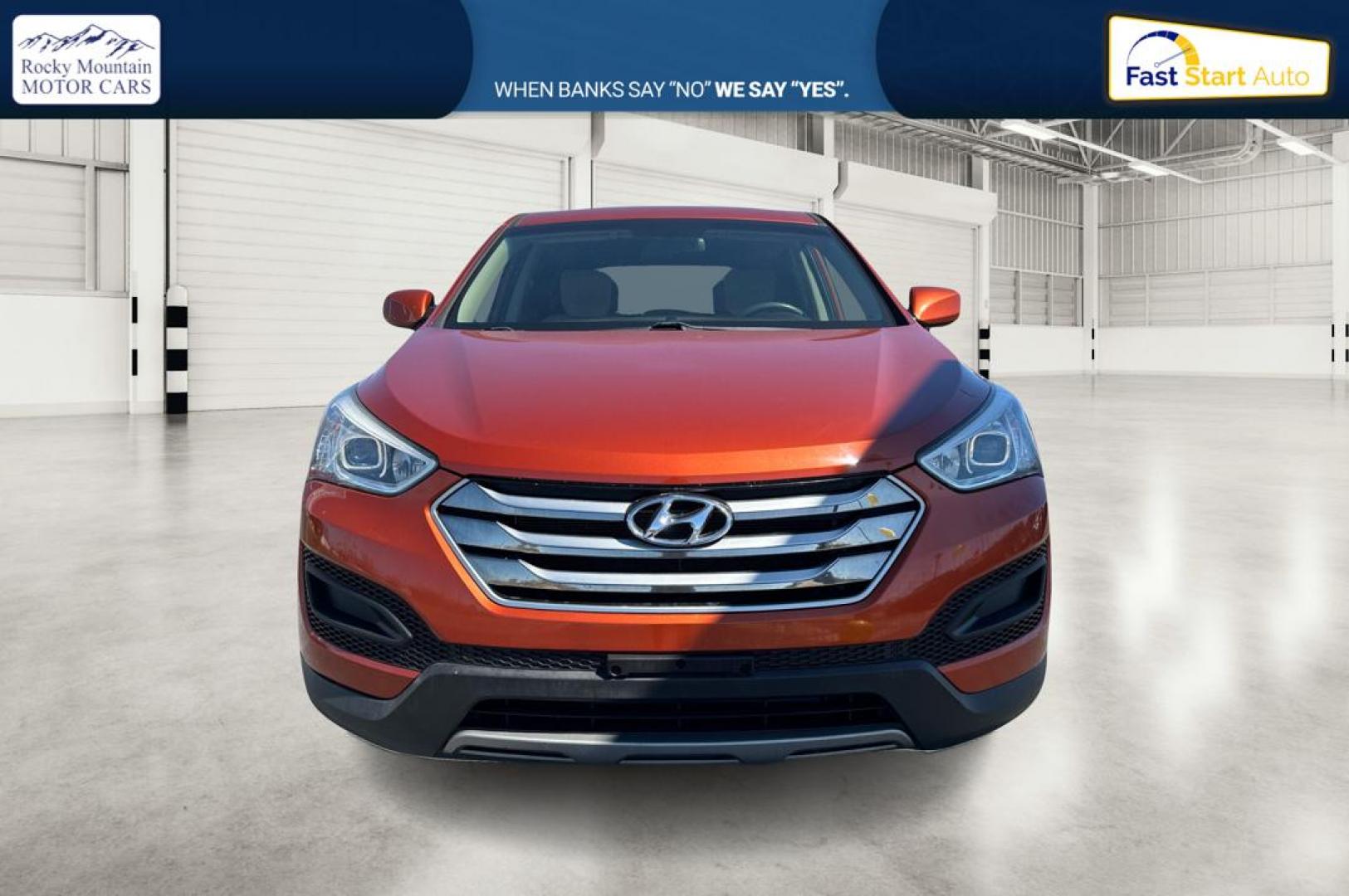 2016 Orange Hyundai Santa Fe Sport 2.4 FWD (5XYZT3LB5GG) with an 2.4L L4 DOHC 16V engine, 6-Speed Automatic transmission, located at 7755 State Street, Midvale, UT, 84047, (801) 753-9063, 40.610329, -111.890656 - Photo#9