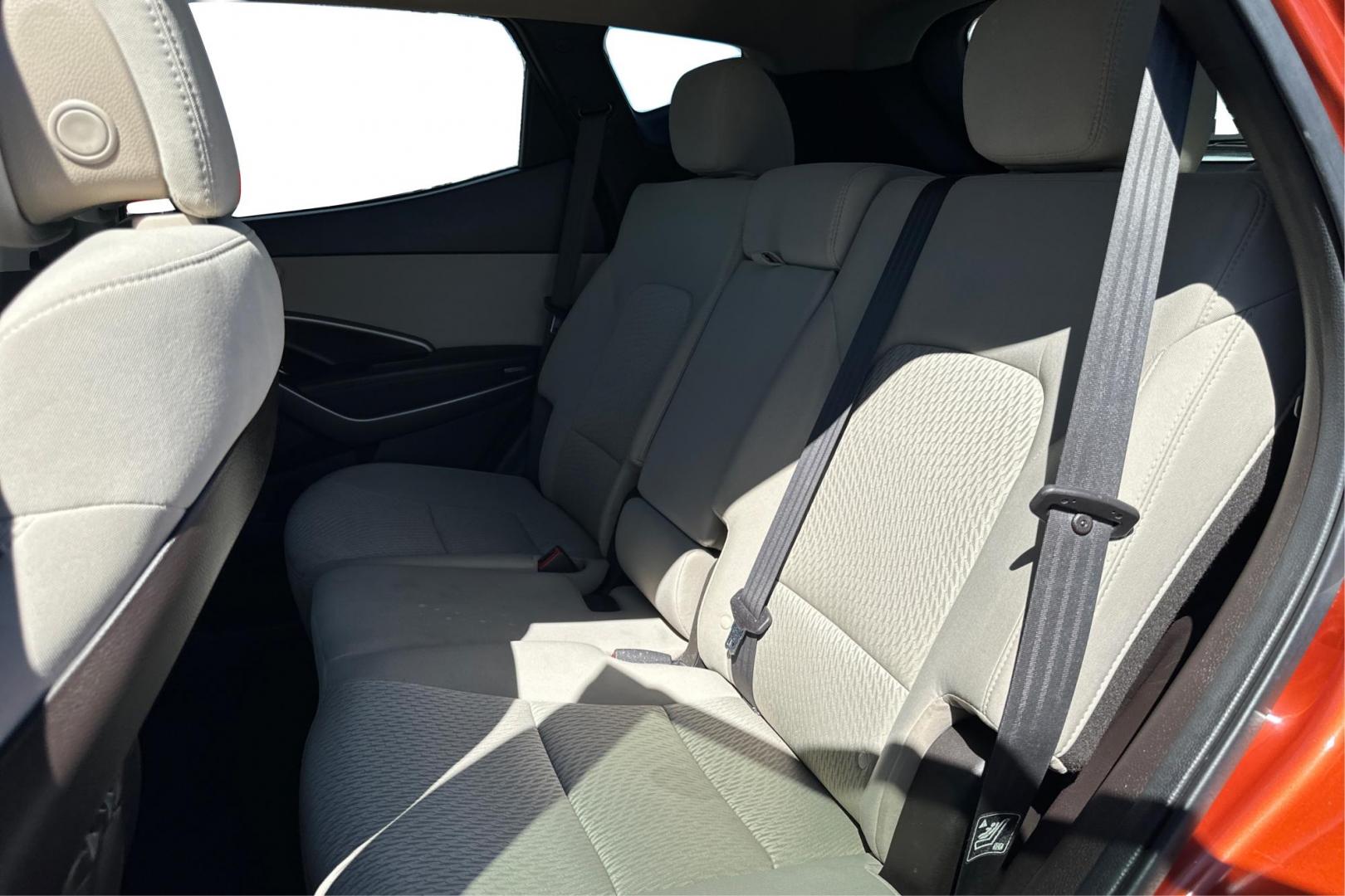2016 Orange Hyundai Santa Fe Sport 2.4 FWD (5XYZT3LB5GG) with an 2.4L L4 DOHC 16V engine, 6-Speed Automatic transmission, located at 7755 State Street, Midvale, UT, 84047, (801) 753-9063, 40.610329, -111.890656 - Photo#15