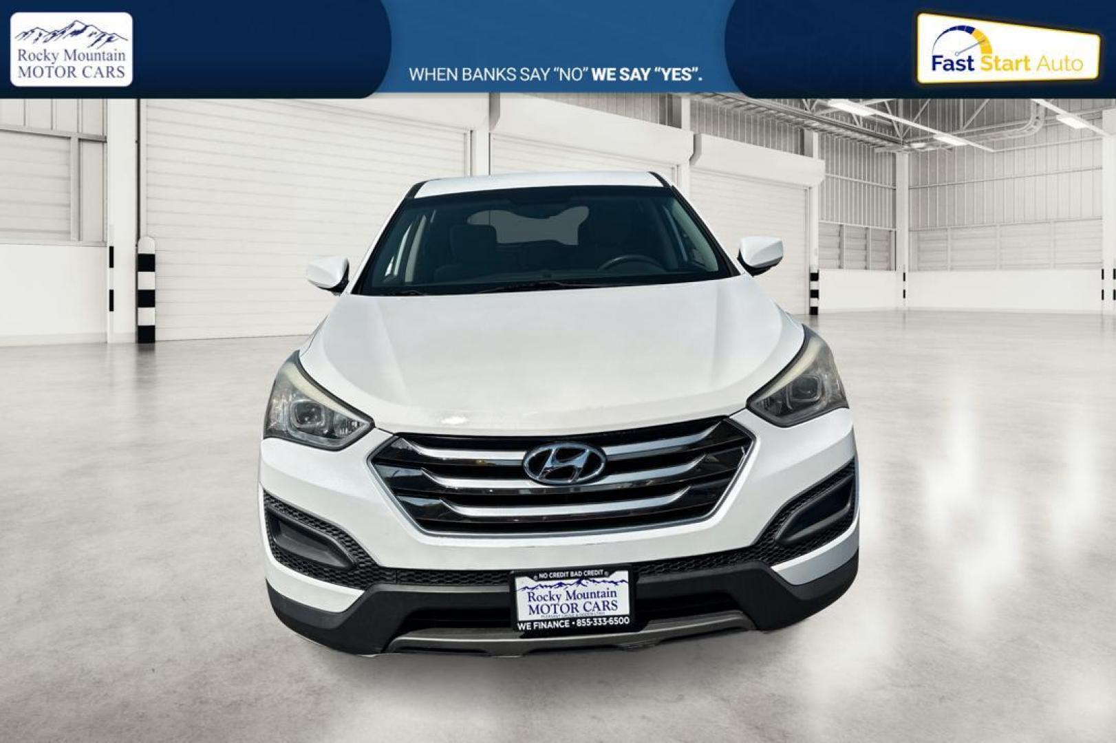 2016 White Hyundai Santa Fe Sport 2.4 FWD (5XYZT3LB3GG) with an 2.4L L4 DOHC 16V engine, 6-Speed Automatic transmission, located at 7755 State Street, Midvale, UT, 84047, (801) 753-9063, 40.610329, -111.890656 - Photo#9