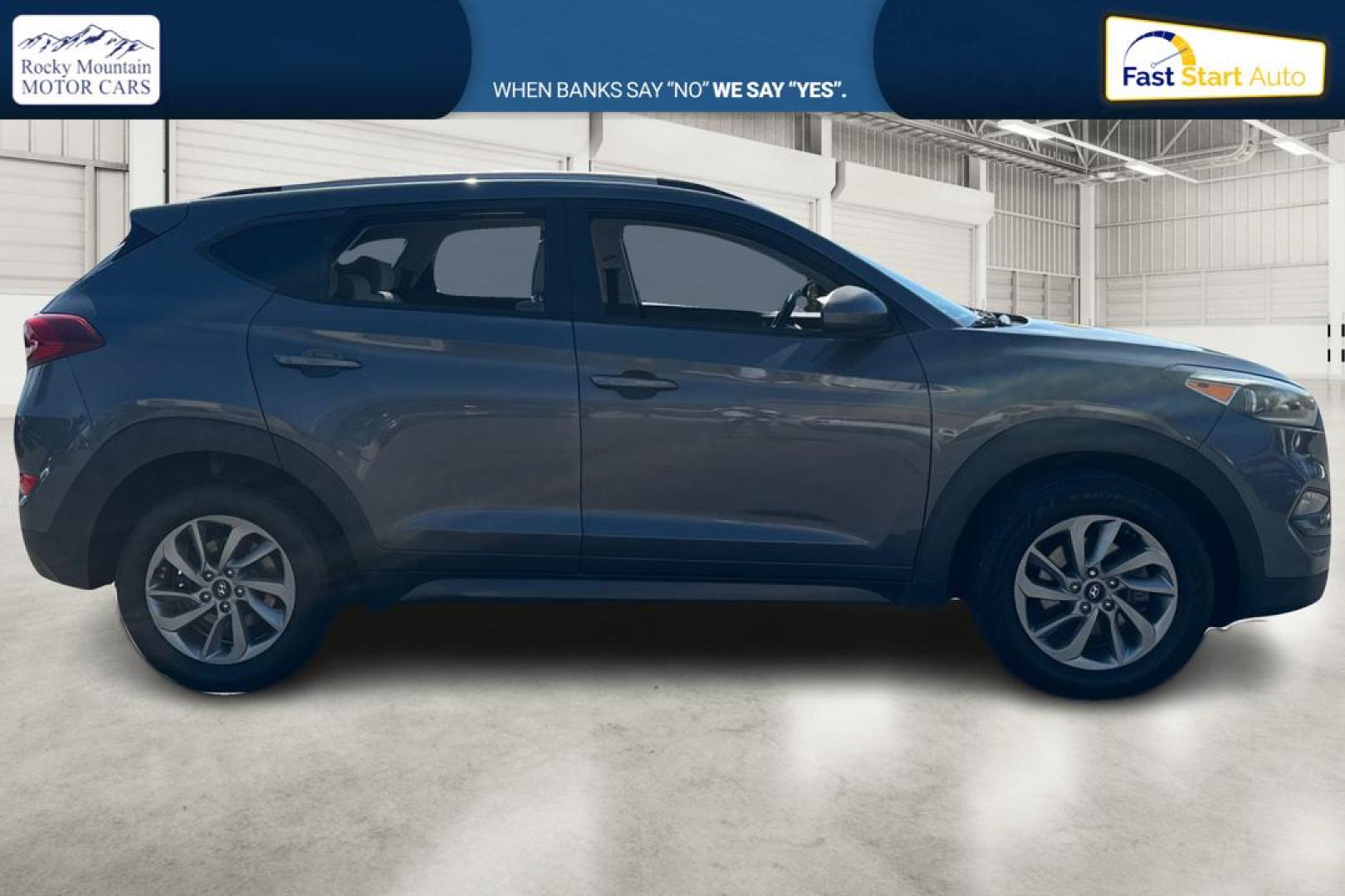 2016 Gray Hyundai Tucson SE w/Preferred Package (KM8J33A43GU) with an 2.0L L4 DOHC 16V engine, 6A transmission, located at 767 S State Road, Pleasant Grove, UT, 84062, (801) 785-1058, 40.354839, -111.736687 - Photo#1