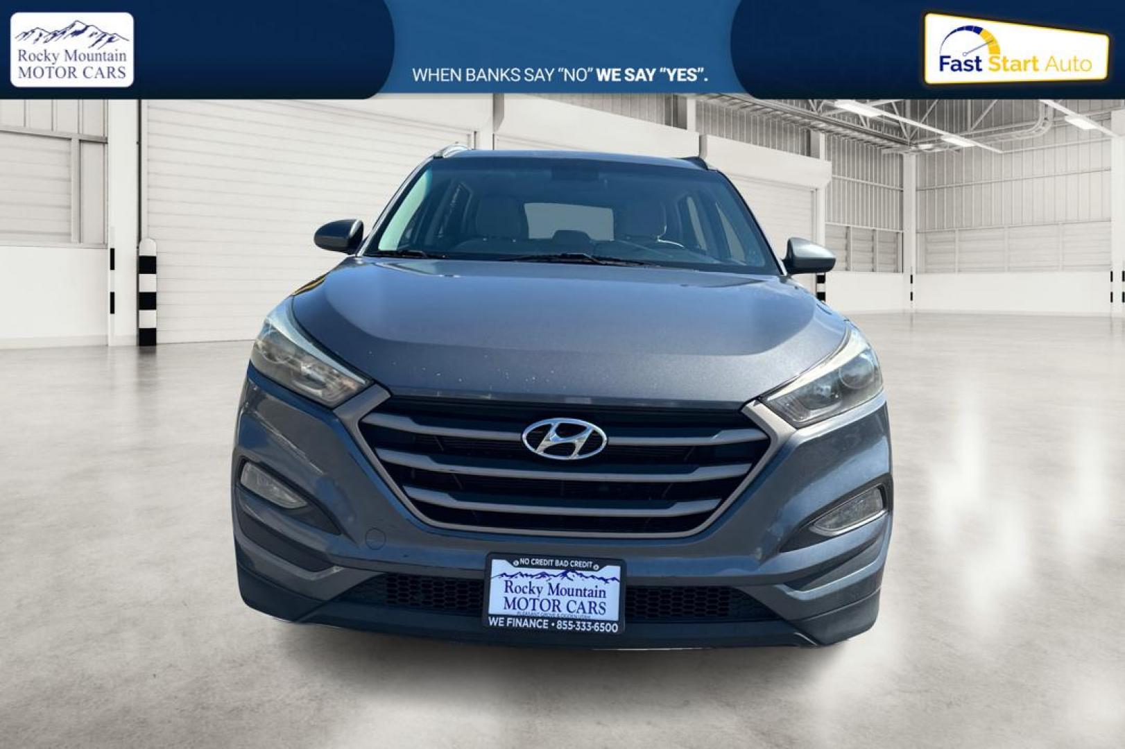 2016 Gray Hyundai Tucson SE w/Preferred Package (KM8J33A43GU) with an 2.0L L4 DOHC 16V engine, 6A transmission, located at 767 S State Road, Pleasant Grove, UT, 84062, (801) 785-1058, 40.354839, -111.736687 - Photo#9