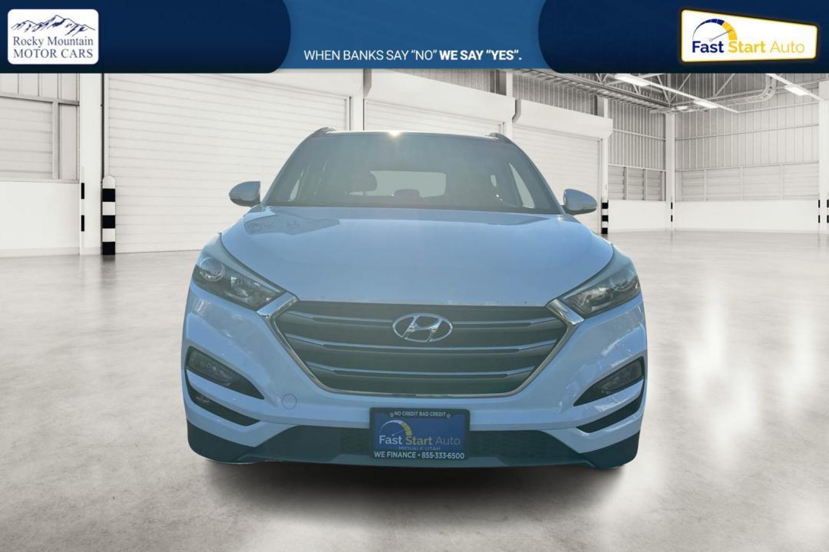2016 White Hyundai Tucson Eco AWD (KM8J3CA29GU) with an 1.6L L4 DOHC 16V engine, 7A transmission, located at 7755 State Street, Midvale, UT, 84047, (801) 753-9063, 40.610329, -111.890656 - Photo#9