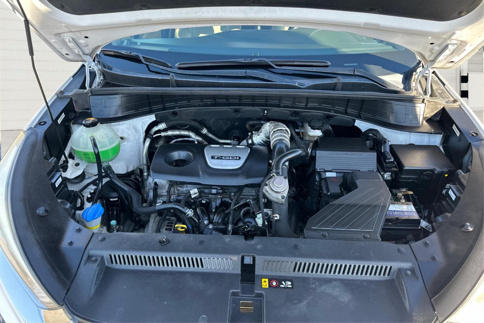 2016 White Hyundai Tucson Eco AWD (KM8J3CA29GU) with an 1.6L L4 DOHC 16V engine, 7A transmission, located at 7755 State Street, Midvale, UT, 84047, (801) 753-9063, 40.610329, -111.890656 - Photo#10