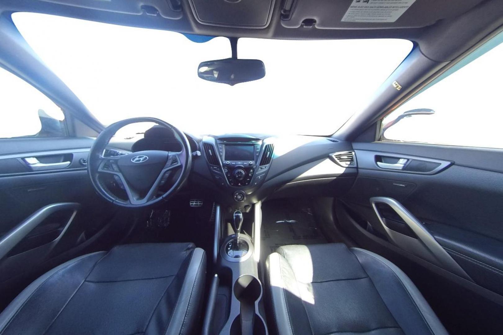 2016 Orange Hyundai Veloster Turbo 6MT (KMHTC6AE4GU) with an 1.6L L4 DOHC 16V TURBO engine, 6M transmission, located at 7755 State Street, Midvale, UT, 84047, (801) 753-9063, 40.610329, -111.890656 - Photo#10