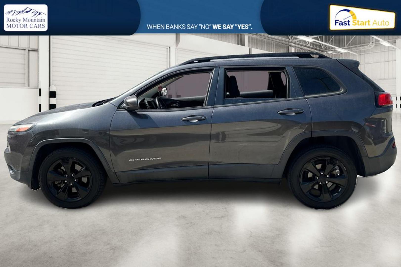 2016 Gray Jeep Cherokee Latitude FWD (1C4PJLCB3GW) with an 2.4L L4 DOHC 16V engine, 9A transmission, located at 767 S State Road, Pleasant Grove, UT, 84062, (801) 785-1058, 40.354839, -111.736687 - Photo#6