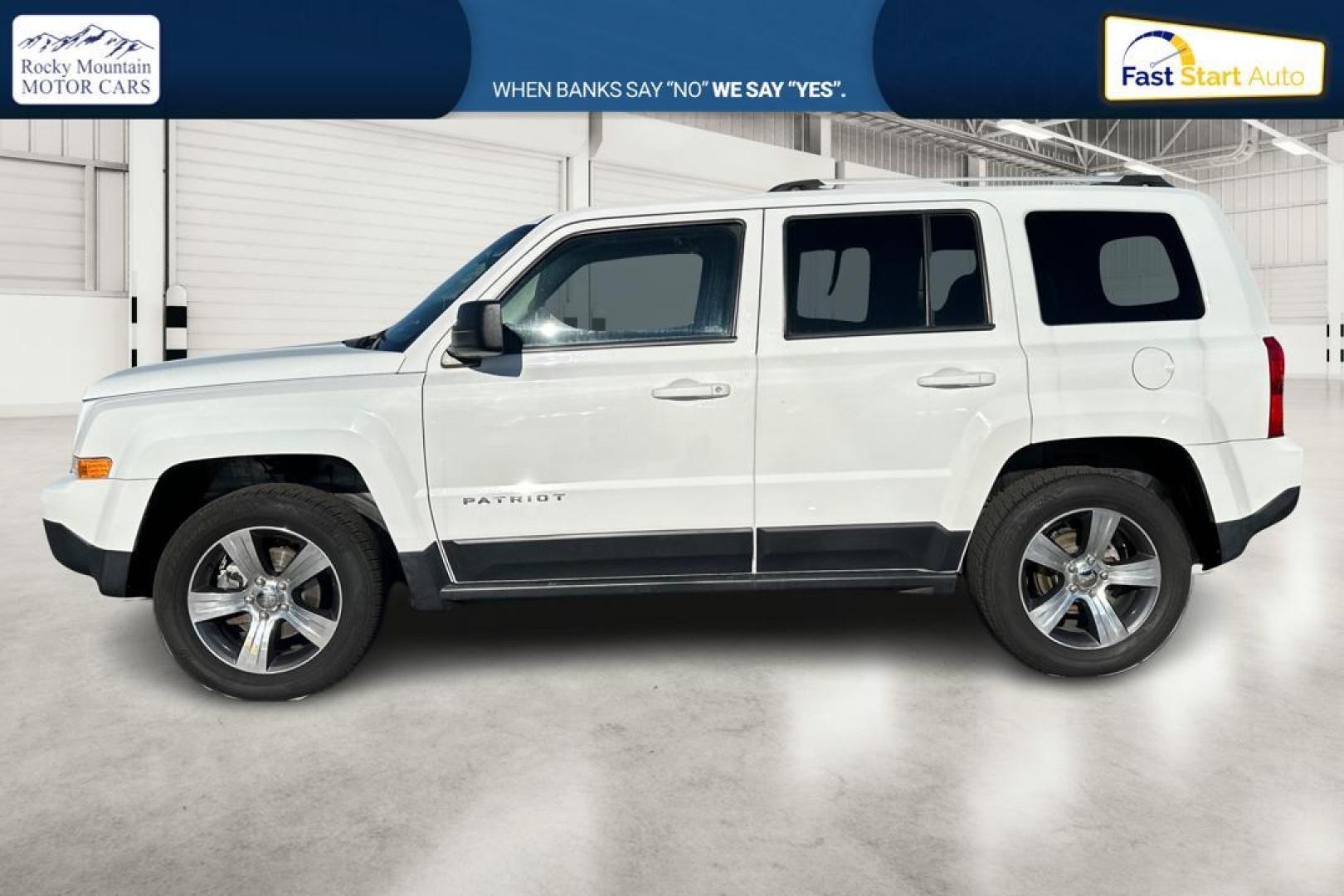 2016 White Jeep Patriot Latitude 4WD (1C4NJRFB3GD) with an 2.4L L4 DOHC 16V engine, Automatic, CVT transmission, located at 7755 State Street, Midvale, UT, 84047, (801) 753-9063, 40.610329, -111.890656 - Photo#6