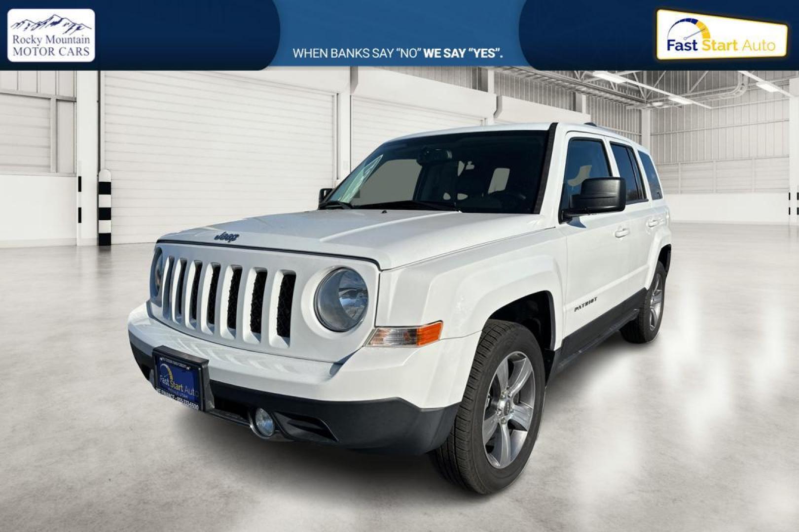 2016 White Jeep Patriot Latitude 4WD (1C4NJRFB3GD) with an 2.4L L4 DOHC 16V engine, Automatic, CVT transmission, located at 7755 State Street, Midvale, UT, 84047, (801) 753-9063, 40.610329, -111.890656 - Photo#8