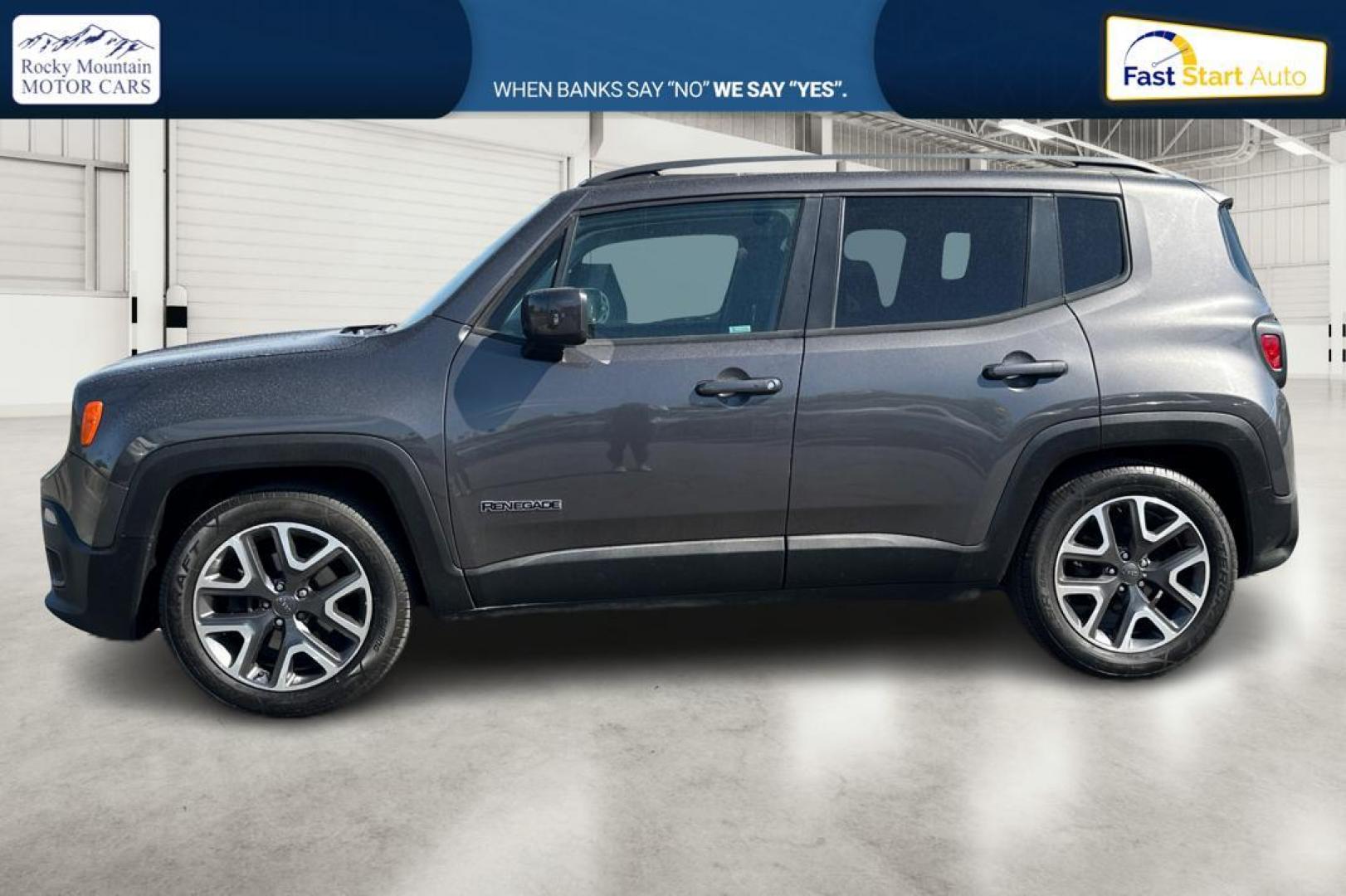 2016 Gray Jeep Renegade Latitude FWD (ZACCJABTXGP) with an 2.4L L4 DOHC 16V engine, 6M transmission, located at 7755 State Street, Midvale, UT, 84047, (801) 753-9063, 40.610329, -111.890656 - Photo#6