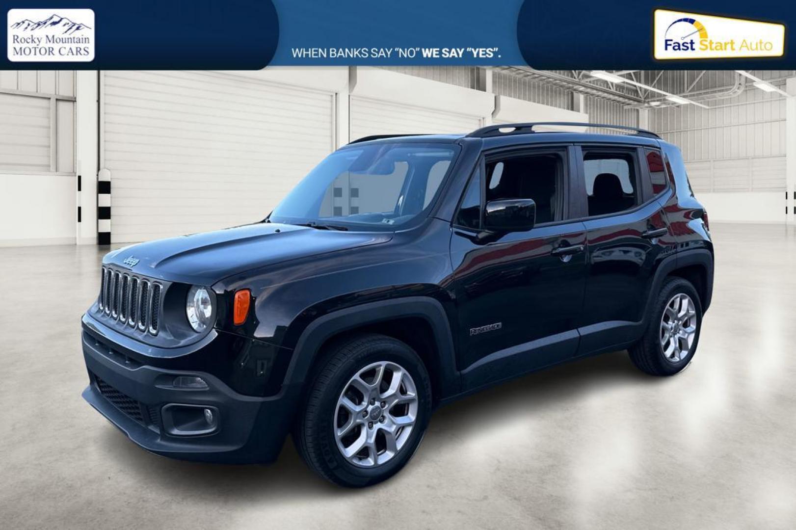 2016 Black Jeep Renegade Latitude FWD (ZACCJABTXGP) with an 2.4L L4 DOHC 16V engine, 6M transmission, located at 7755 State Street, Midvale, UT, 84047, (801) 753-9063, 40.610329, -111.890656 - Photo#8