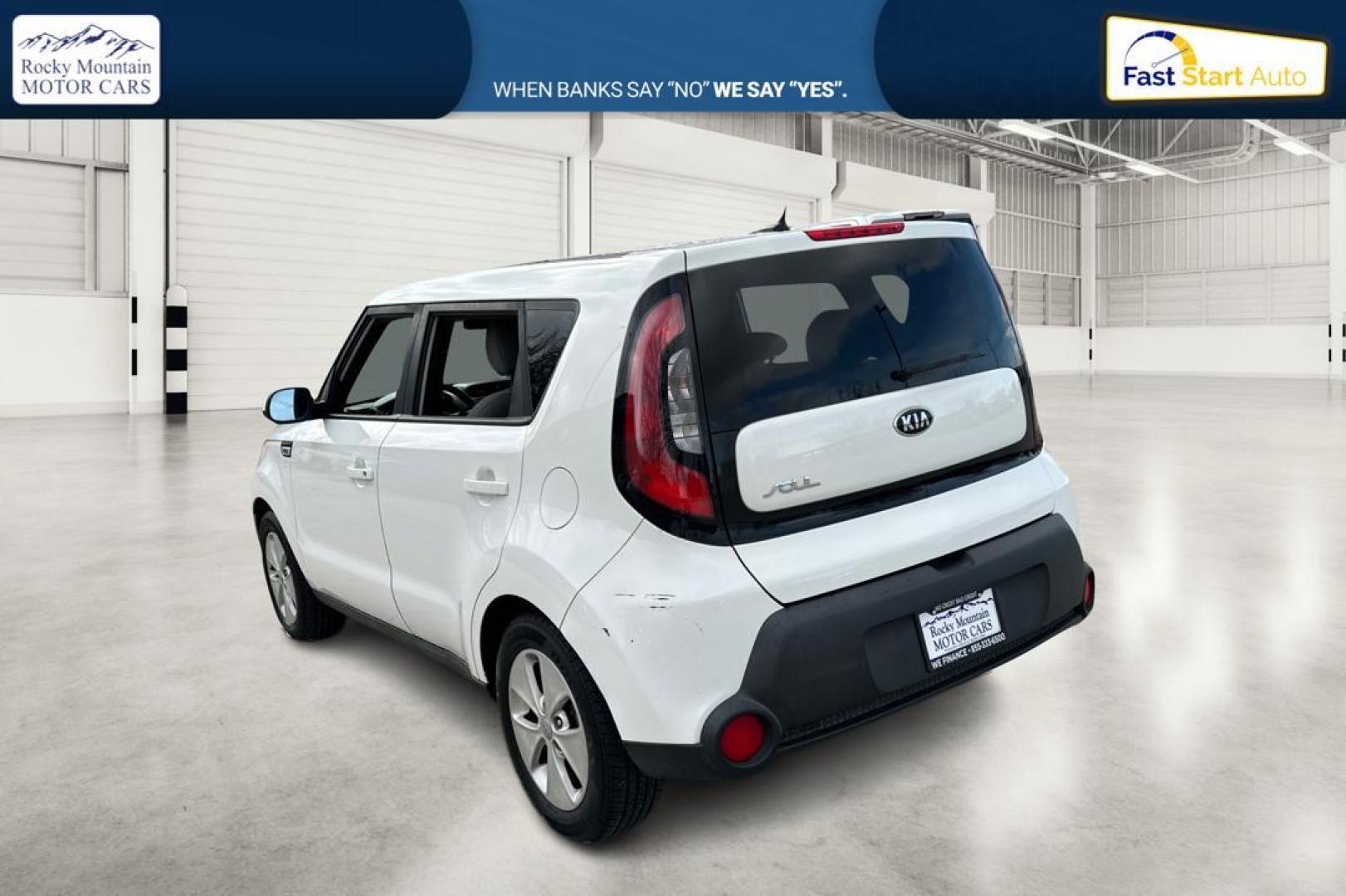 2016 White Kia Soul Base 6A (KNDJN2A21G7) with an 1.6L L4 DOHC 16V engine, 6A transmission, located at 7755 State Street, Midvale, UT, 84047, (801) 753-9063, 40.610329, -111.890656 - Photo#5