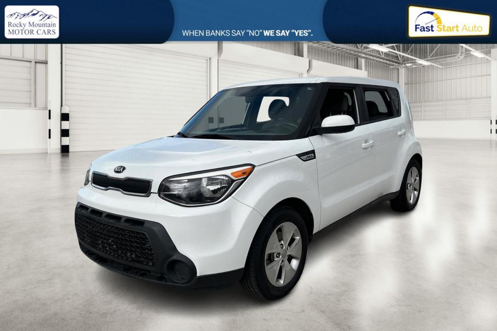 2016 White Kia Soul Base 6A (KNDJN2A21G7) with an 1.6L L4 DOHC 16V engine, 6A transmission, located at 7755 State Street, Midvale, UT, 84047, (801) 753-9063, 40.610329, -111.890656 - Photo#8