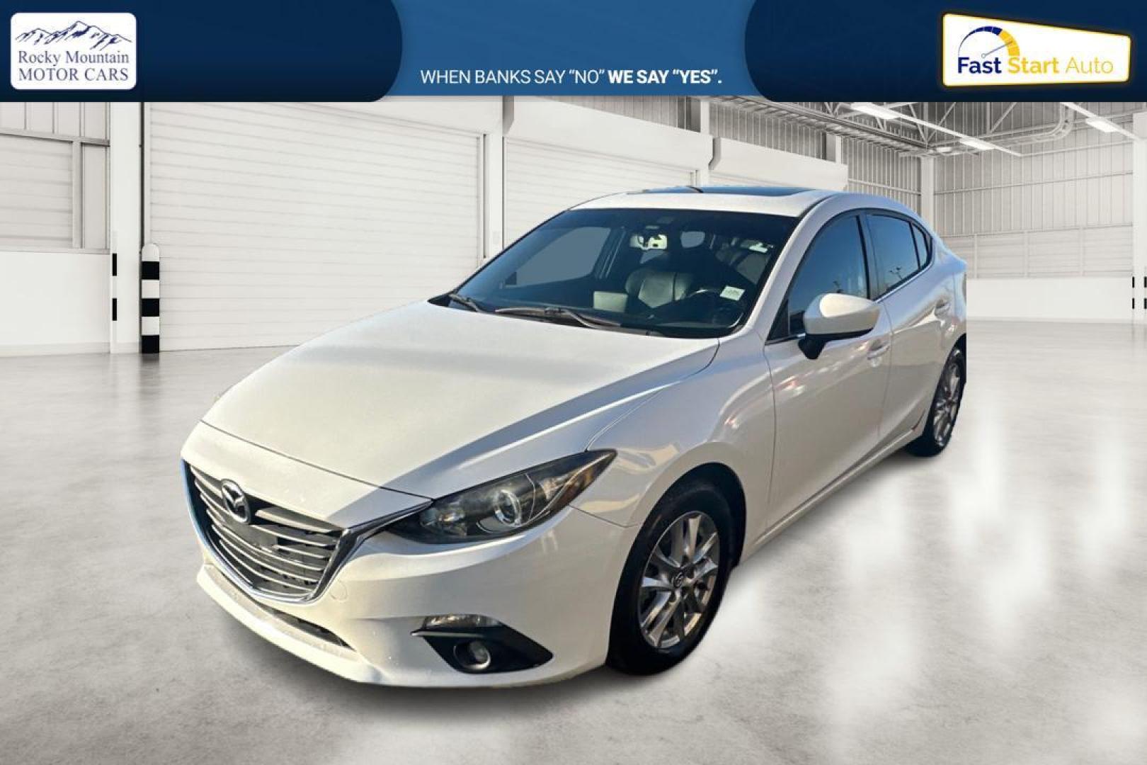 2016 White Mazda MAZDA3 i SE AT 4-Door (JM1BM1X79G1) with an 2.0L L4 DOHC 16V engine, 6A transmission, located at 7755 State Street, Midvale, UT, 84047, (801) 753-9063, 40.610329, -111.890656 - Photo#6