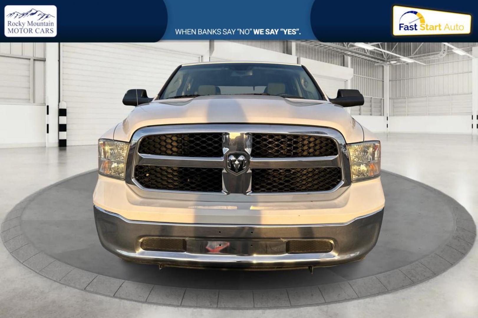 2016 White RAM 1500 SLT Crew Cab SWB 4WD (1C6RR7LG3GS) with an 3.6L V6 DOHC 24V FFV engine, 6A transmission, located at 767 S State Road, Pleasant Grove, UT, 84062, (801) 785-1058, 40.354839, -111.736687 - Photo#7
