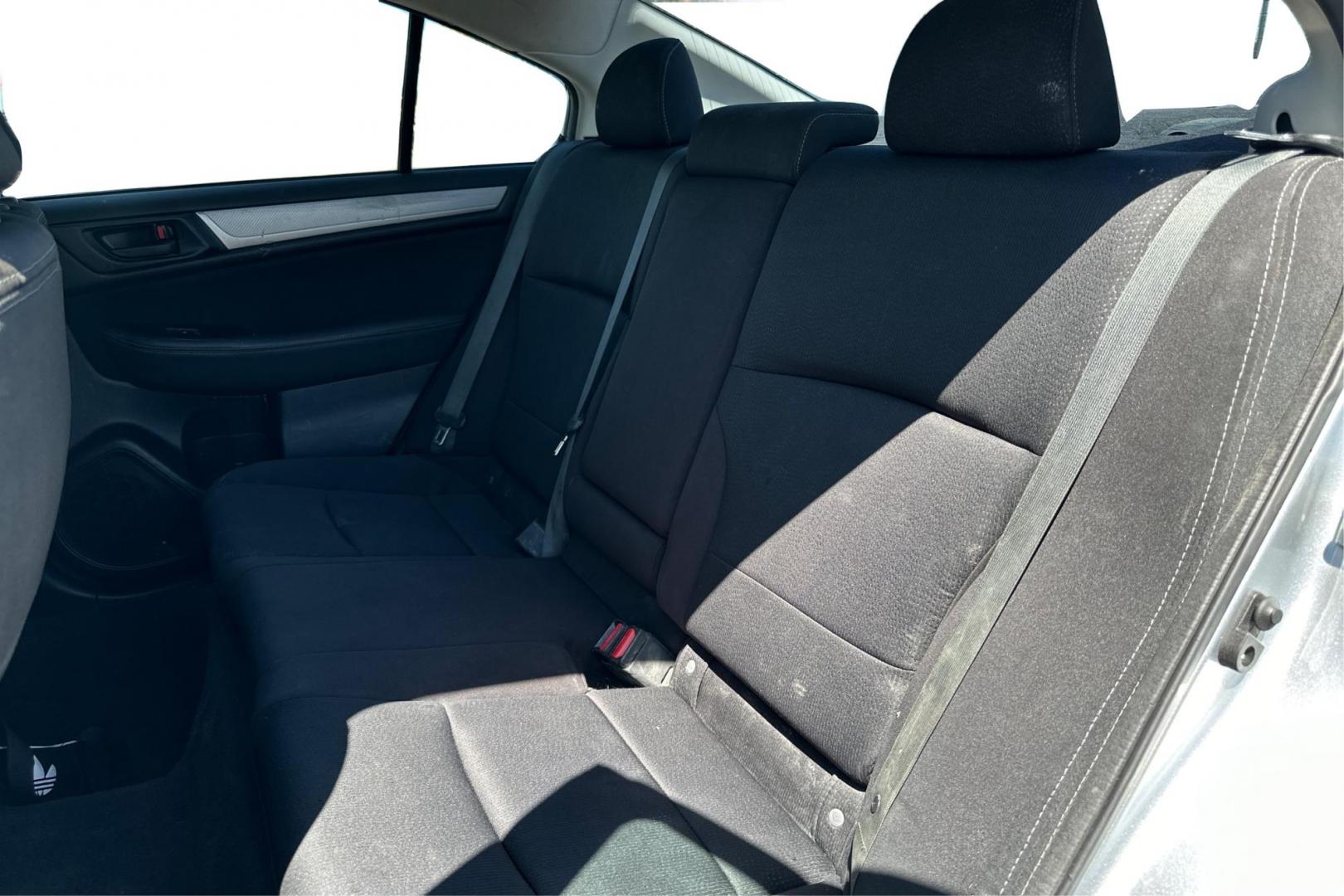 2016 Silver Subaru Legacy 2.5i (4S3BNAA61G3) with an 2.5L H4 SOHC 16V engine, CVT transmission, located at 7755 State Street, Midvale, UT, 84047, (801) 753-9063, 40.610329, -111.890656 - Photo#15