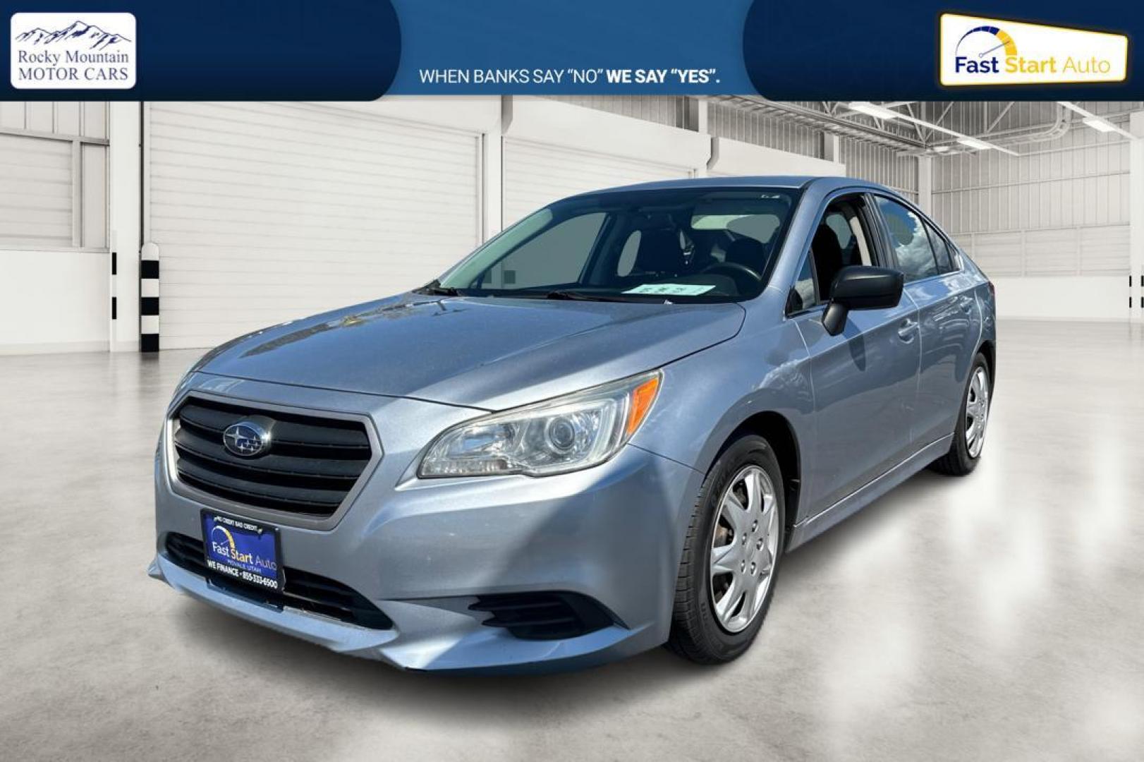2016 Silver Subaru Legacy 2.5i (4S3BNAA61G3) with an 2.5L H4 SOHC 16V engine, CVT transmission, located at 7755 State Street, Midvale, UT, 84047, (801) 753-9063, 40.610329, -111.890656 - Photo#8