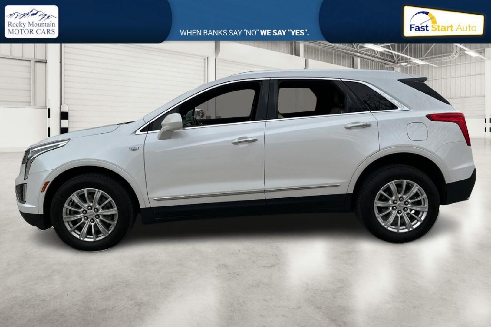 2017 White Cadillac XT5 Base (1GYKNARS9HZ) with an 3.6L V6 DOHC 24V engine, 8A transmission, located at 767 S State Road, Pleasant Grove, UT, 84062, (801) 785-1058, 40.354839, -111.736687 - Photo#6