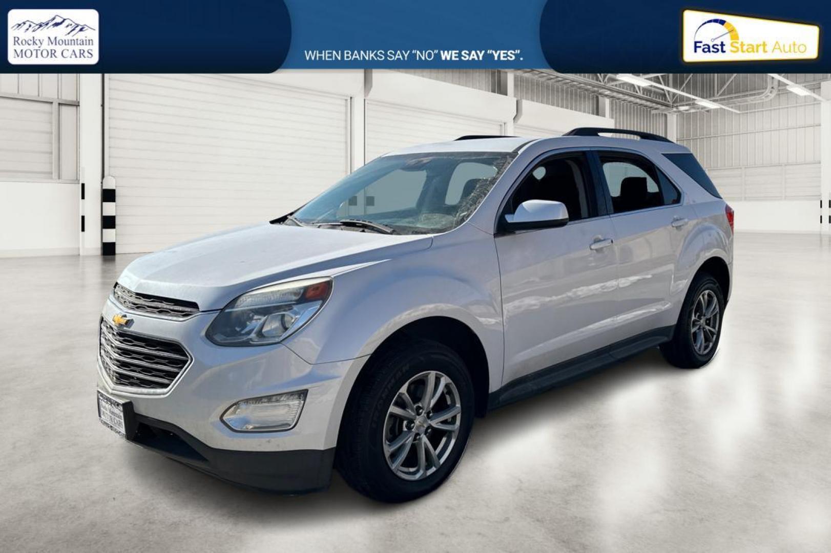 2017 White Chevrolet Equinox LT 2WD (2GNALCEK5H1) with an 2.4L L4 DOHC 16V FFV engine, 6A transmission, located at 7755 State Street, Midvale, UT, 84047, (801) 753-9063, 40.610329, -111.890656 - Photo#8