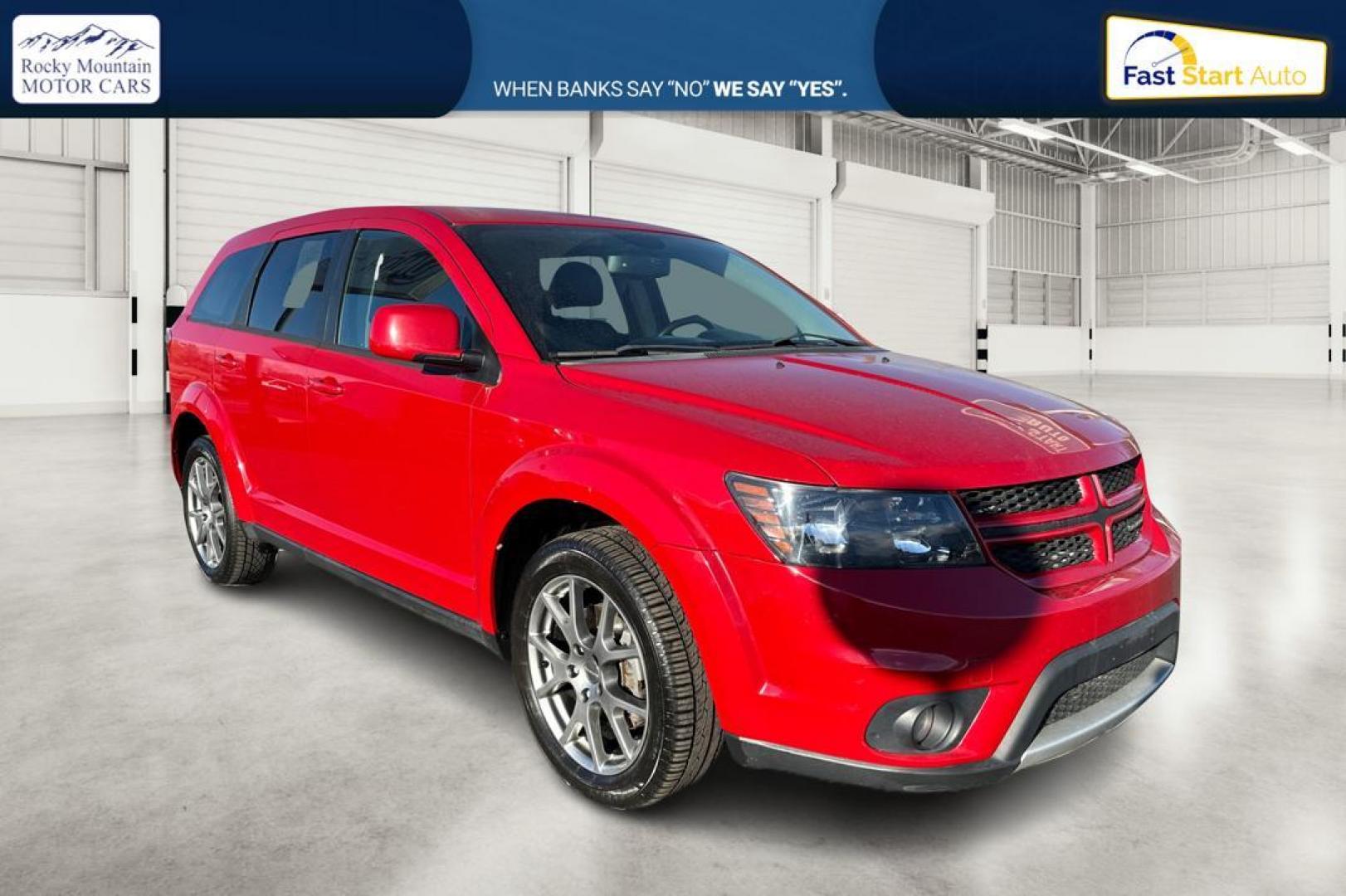 2017 Red Dodge Journey GT AWD (3C4PDDEG9HT) with an 3.6L V6 DOHC 24V engine, 6A transmission, located at 7755 State Street, Midvale, UT, 84047, (801) 753-9063, 40.610329, -111.890656 - Photo#0