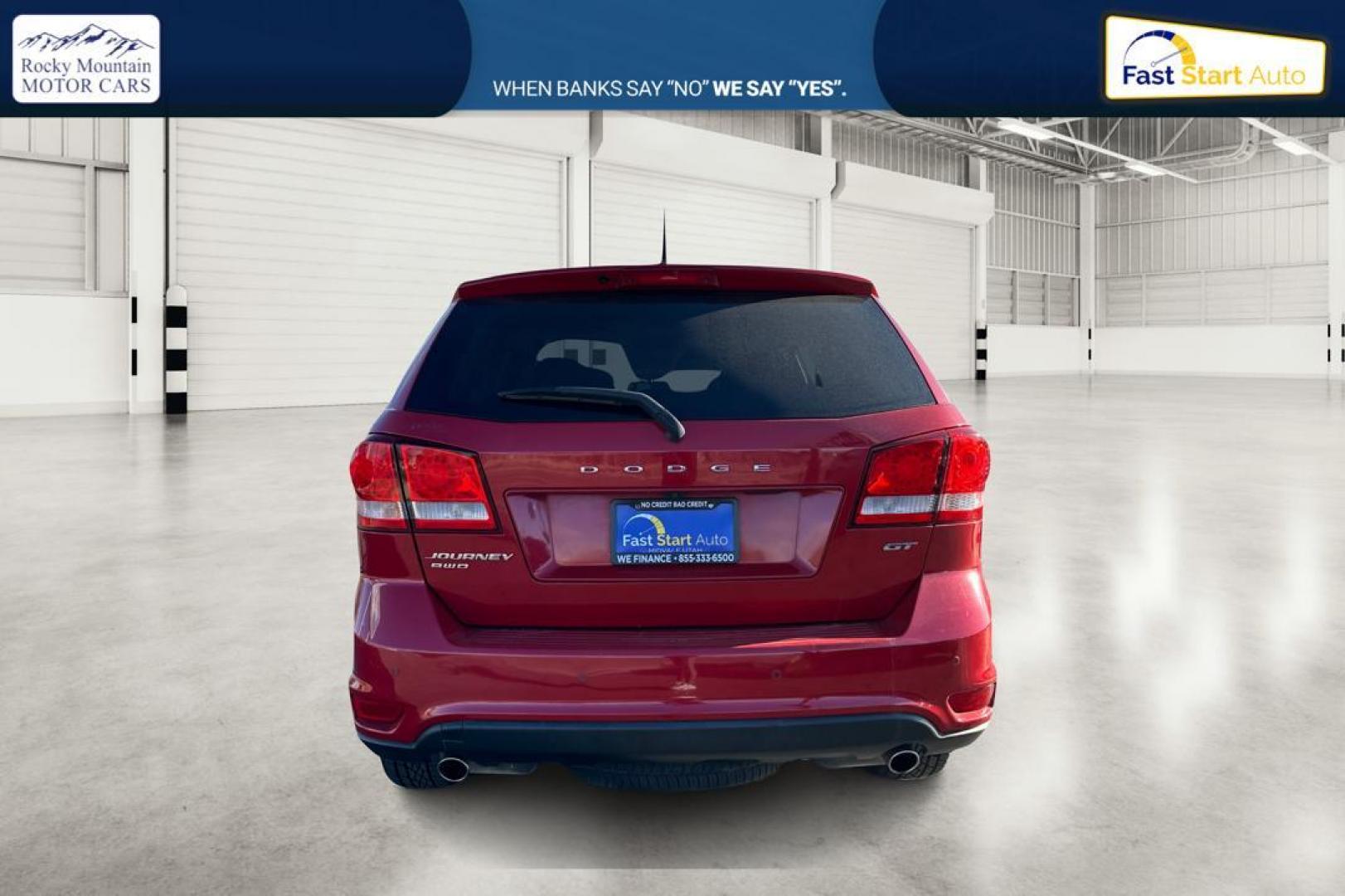 2017 Red Dodge Journey GT AWD (3C4PDDEG9HT) with an 3.6L V6 DOHC 24V engine, 6A transmission, located at 7755 State Street, Midvale, UT, 84047, (801) 753-9063, 40.610329, -111.890656 - Photo#4