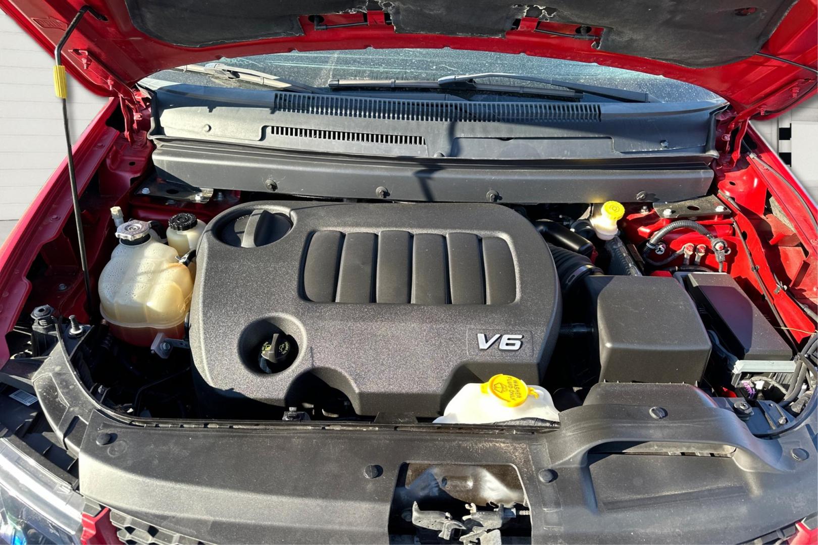 2017 Red Dodge Journey GT AWD (3C4PDDEG9HT) with an 3.6L V6 DOHC 24V engine, 6A transmission, located at 7755 State Street, Midvale, UT, 84047, (801) 753-9063, 40.610329, -111.890656 - Photo#10