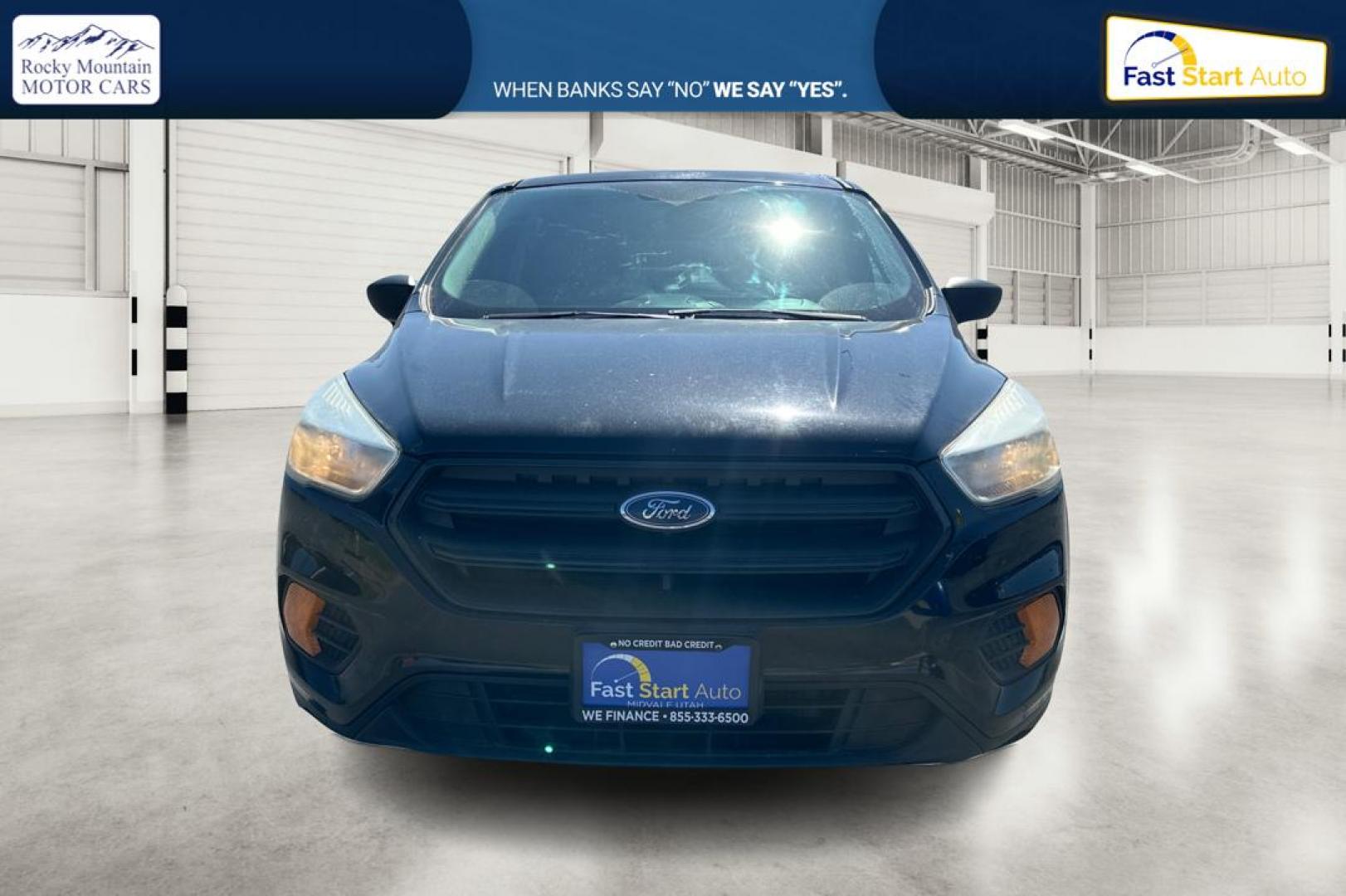 2017 Black Ford Escape S FWD (1FMCU0F75HU) with an 2.5L L4 DOHC 16V engine, 6A transmission, located at 7755 State Street, Midvale, UT, 84047, (801) 753-9063, 40.610329, -111.890656 - Photo#9