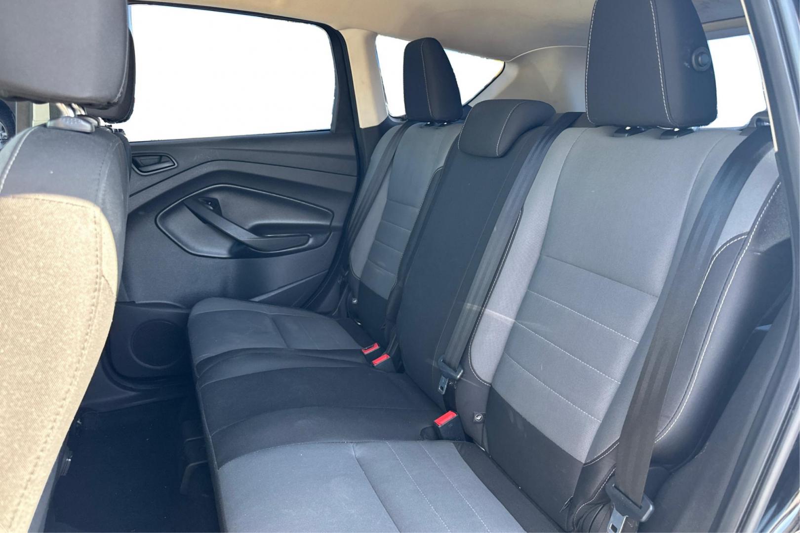 2017 Black Ford Escape S FWD (1FMCU0F75HU) with an 2.5L L4 DOHC 16V engine, 6A transmission, located at 7755 State Street, Midvale, UT, 84047, (801) 753-9063, 40.610329, -111.890656 - Photo#15