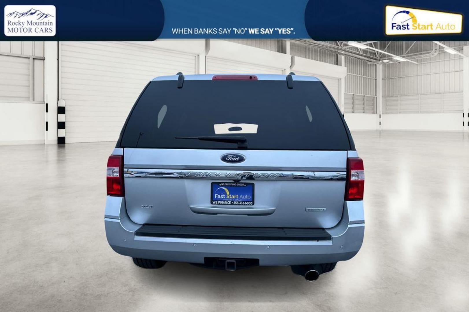 2017 Silver Ford Expedition XLT 4WD (1FMJU1JT1HE) with an 3.5L V6 DOHC 24V FFV engine, 6A transmission, located at 7755 State Street, Midvale, UT, 84047, (801) 753-9063, 40.610329, -111.890656 - Photo#4