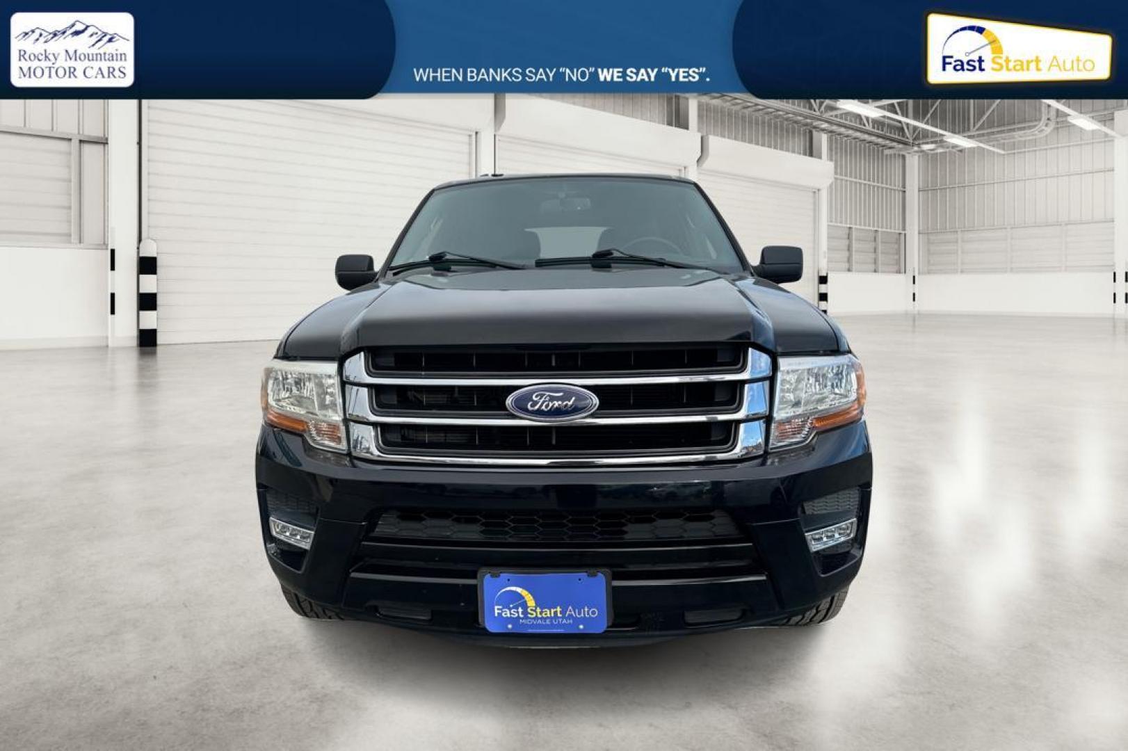 2017 Black Ford Expedition XLT 2WD (1FMJU1HTXHE) with an 3.5L V6 DOHC 24V FFV engine, 6A transmission, located at 7755 State Street, Midvale, UT, 84047, (801) 753-9063, 40.610329, -111.890656 - Photo#9